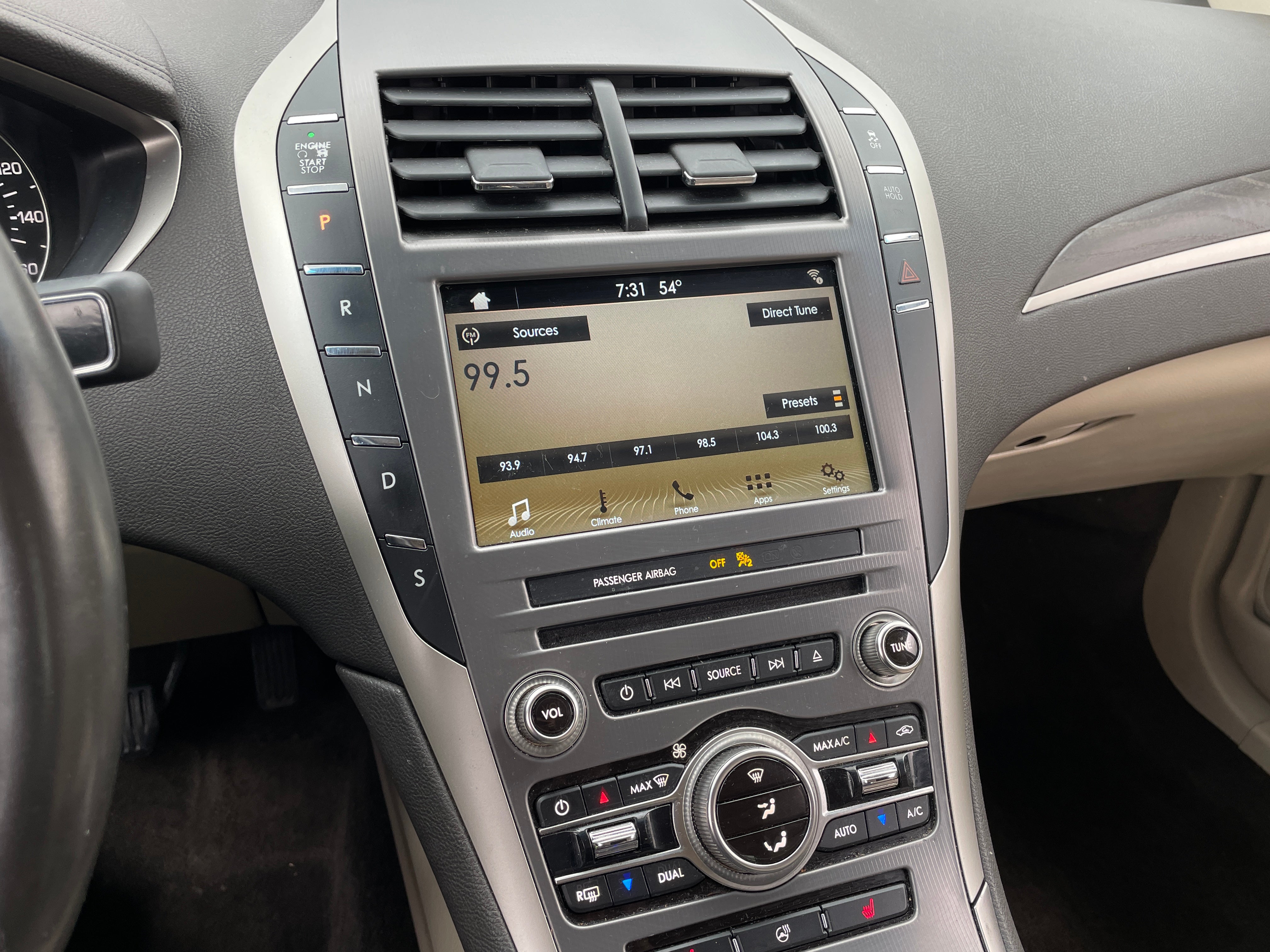 2017 Lincoln MKZ Select 3