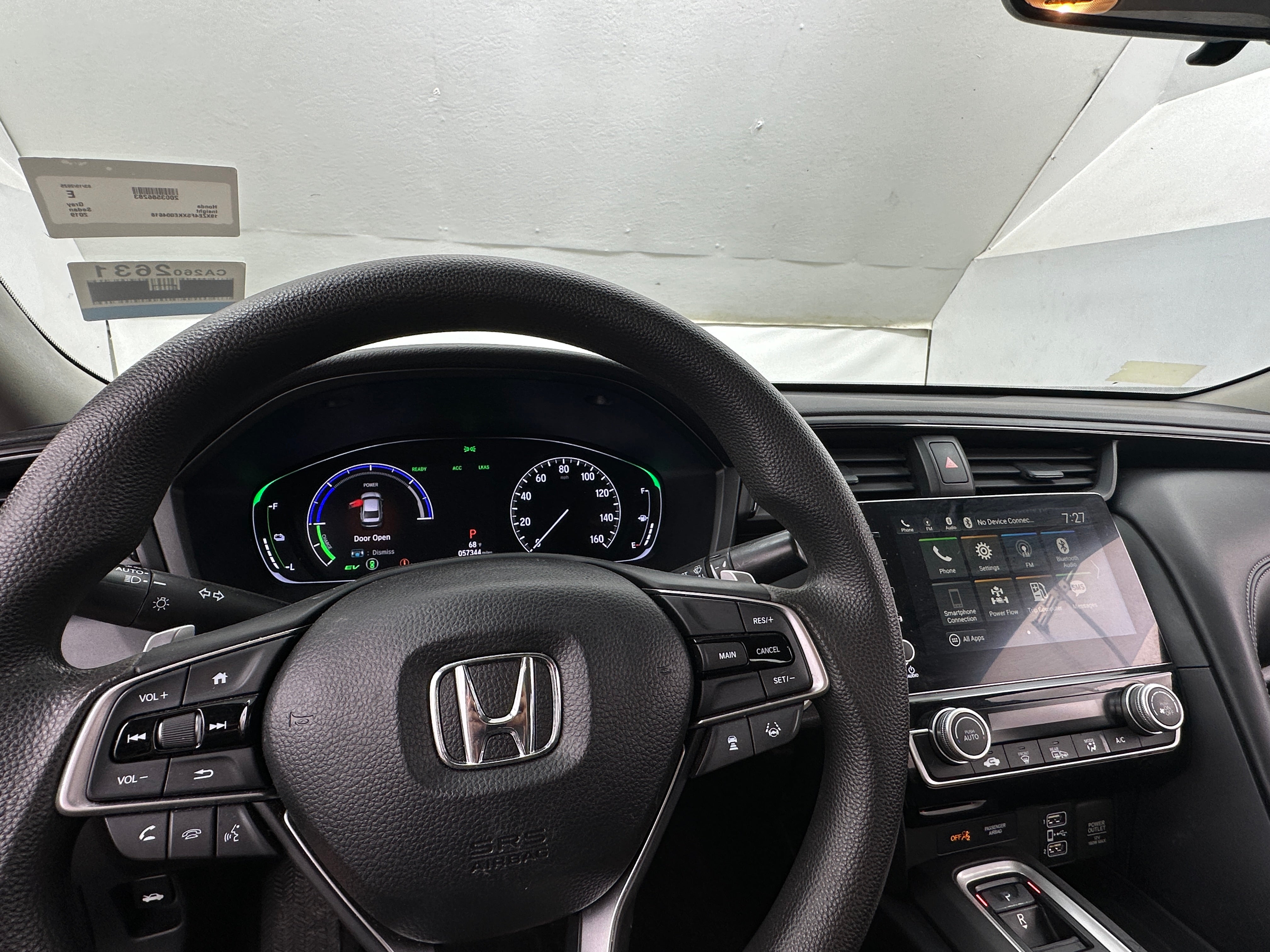 2019 Honda Insight EX 3