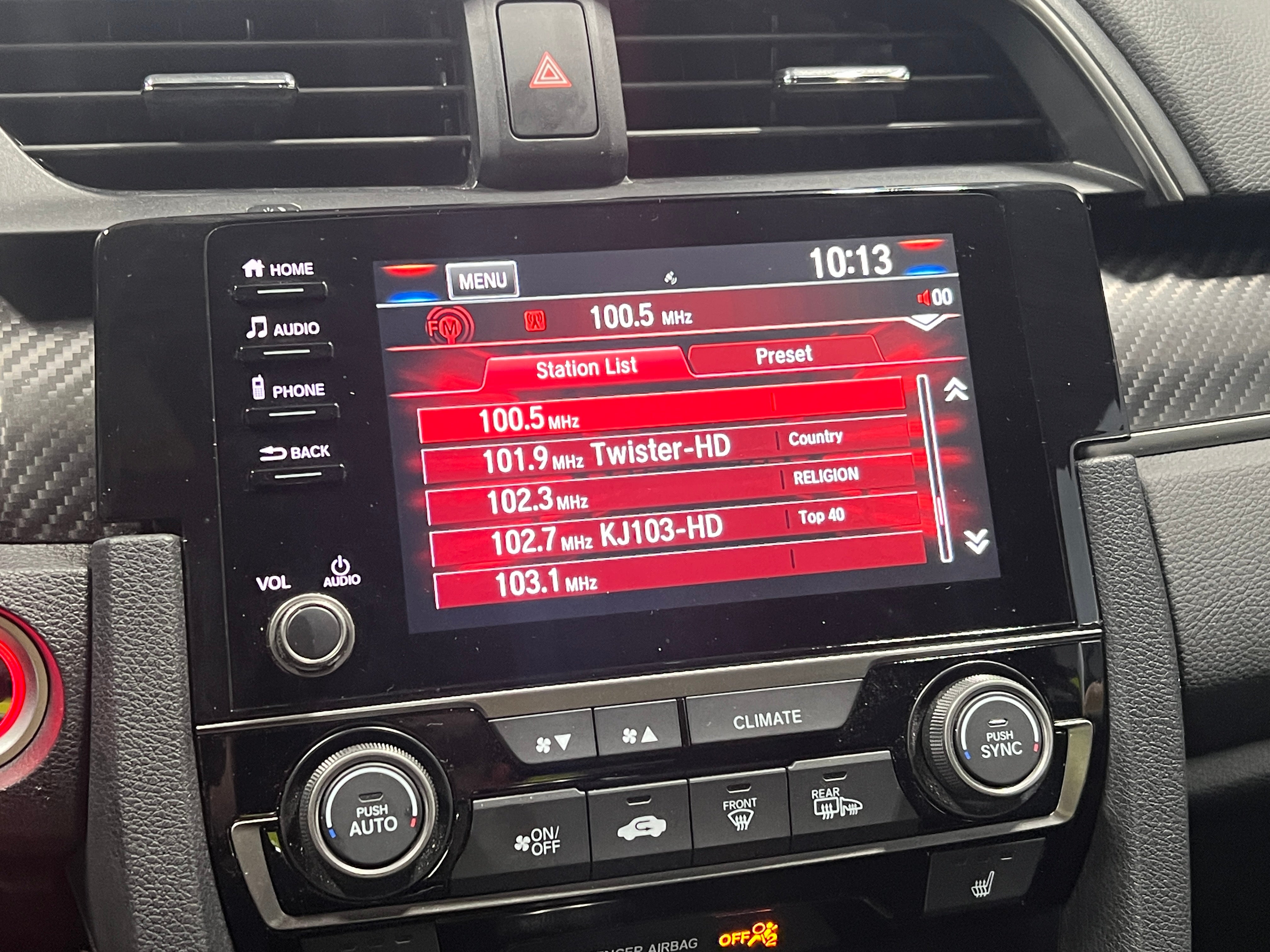 2019 Honda Civic Si 3