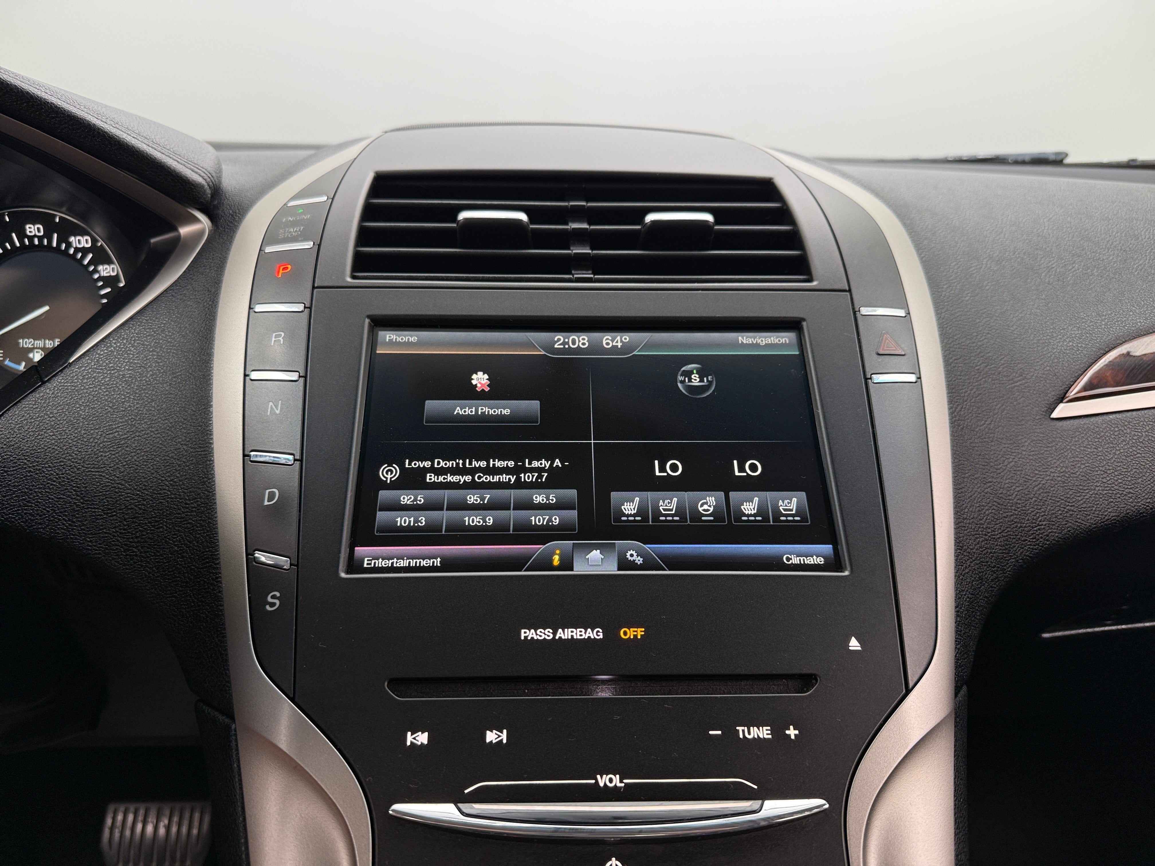 2016 Lincoln MKZ Base 3