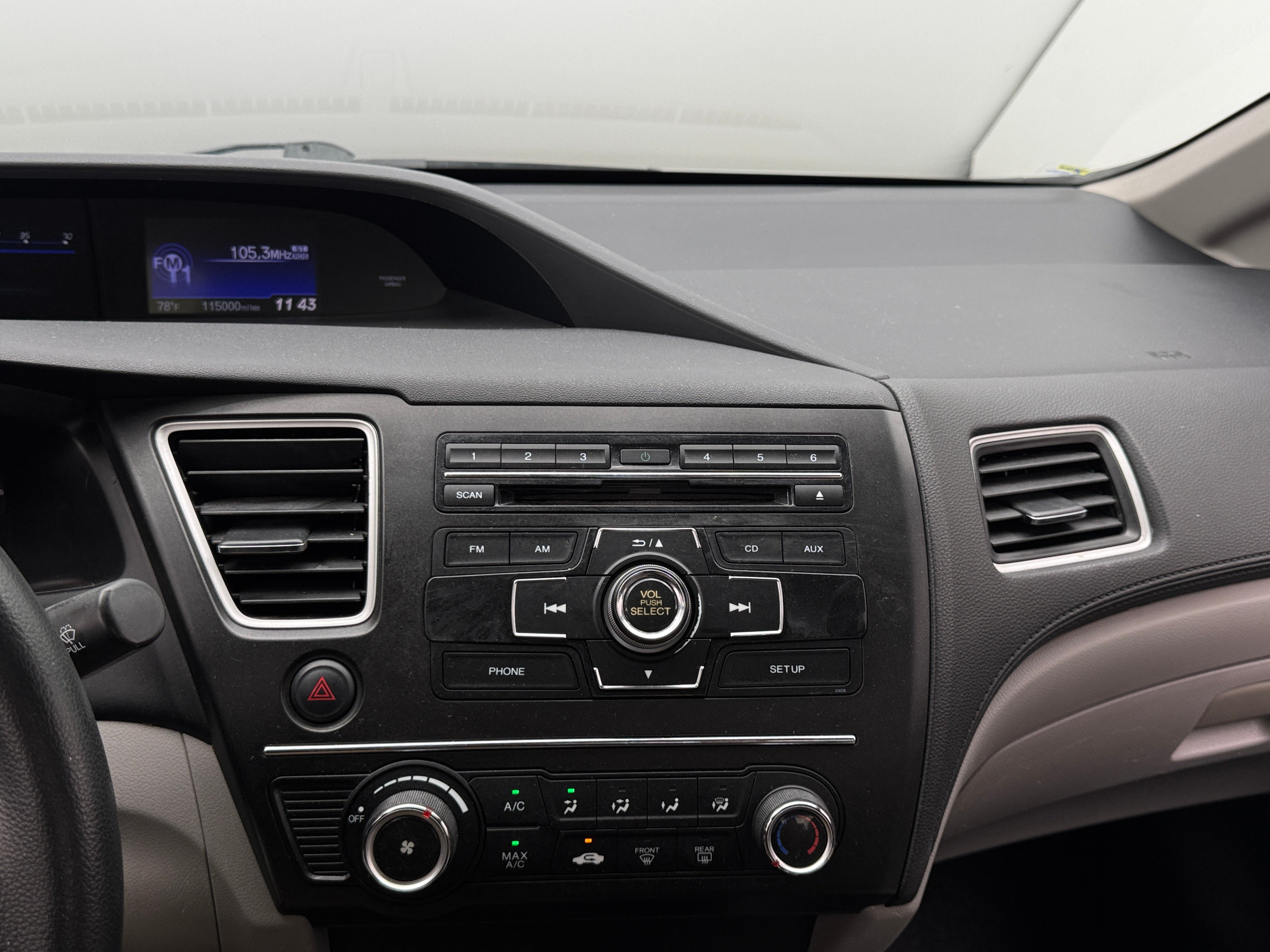 2015 Honda Civic LX 4