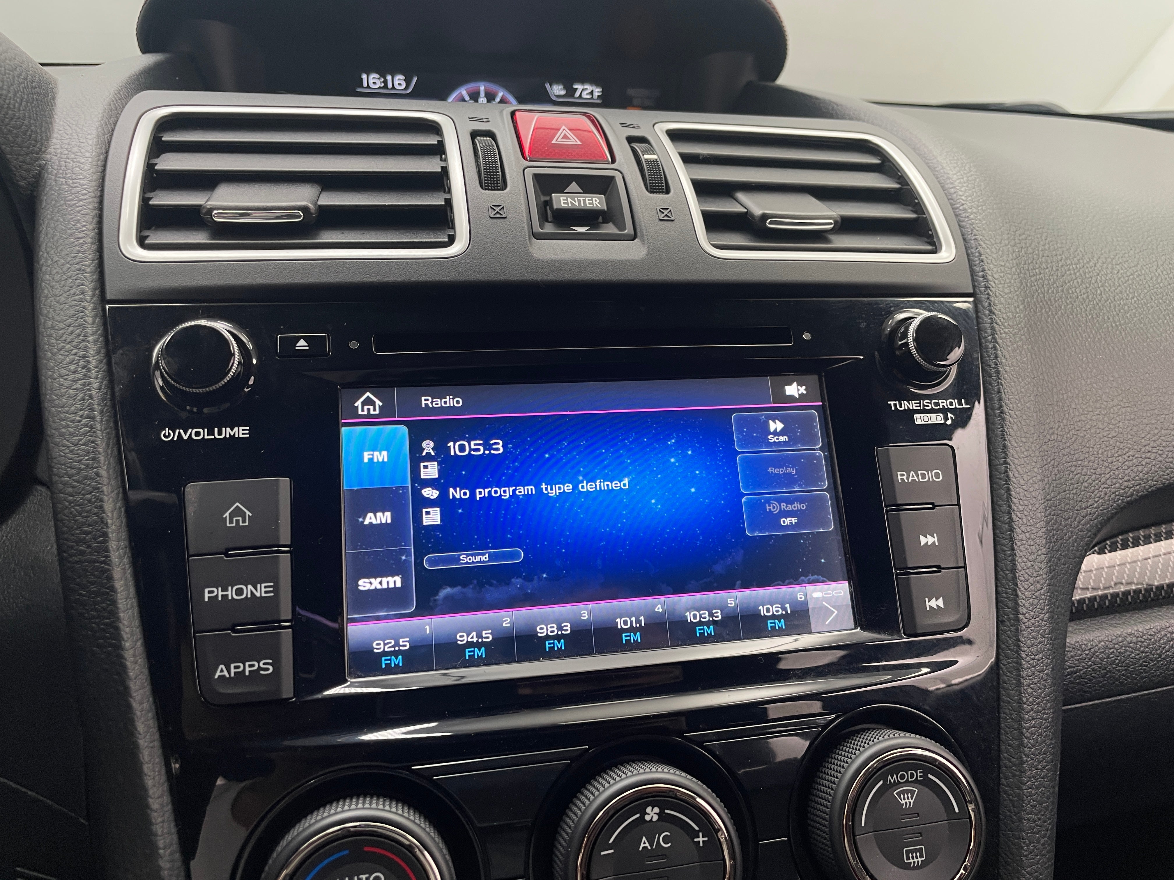 2019 Subaru WRX Base 4