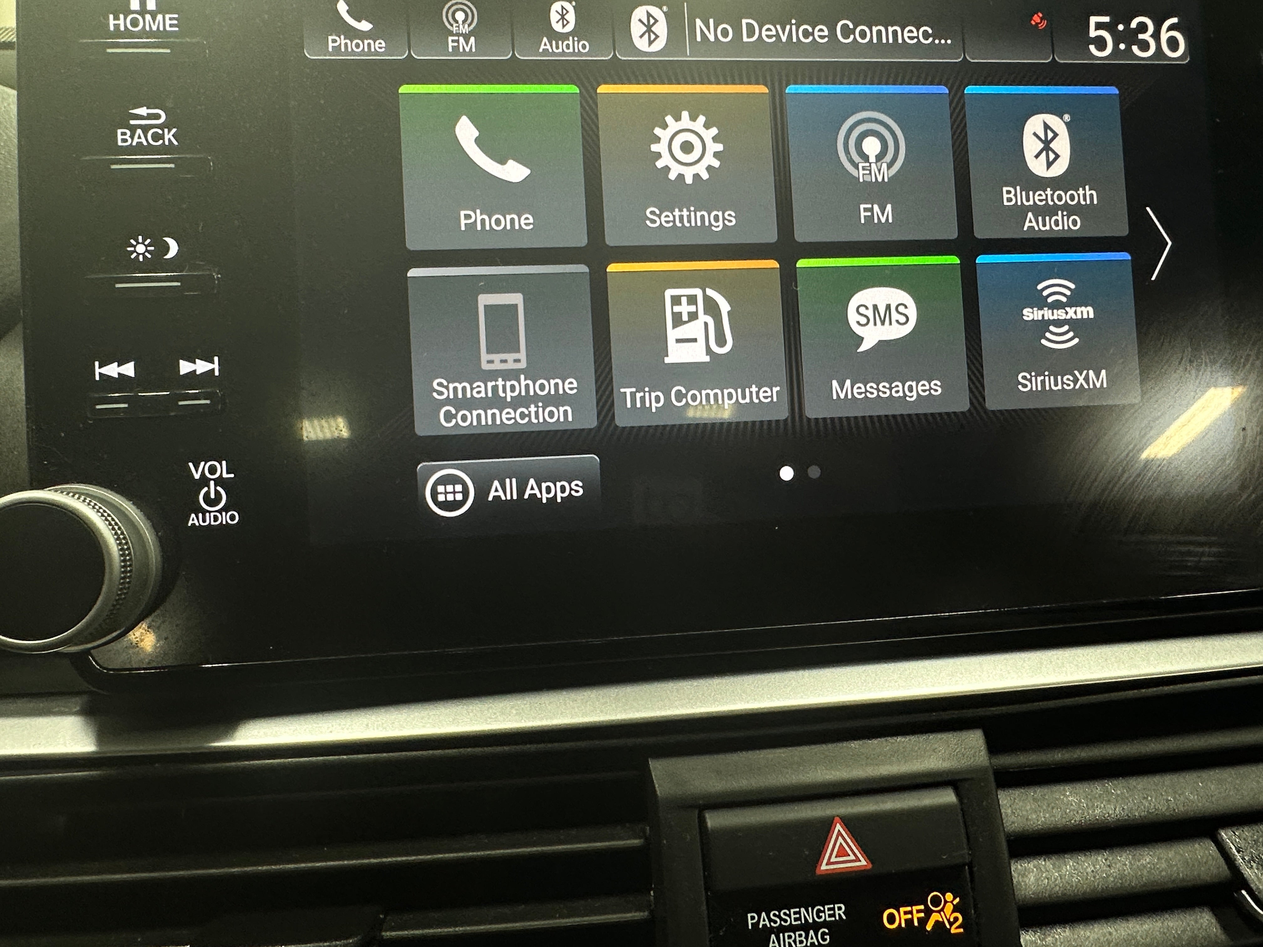 2018 Honda Accord EX 4