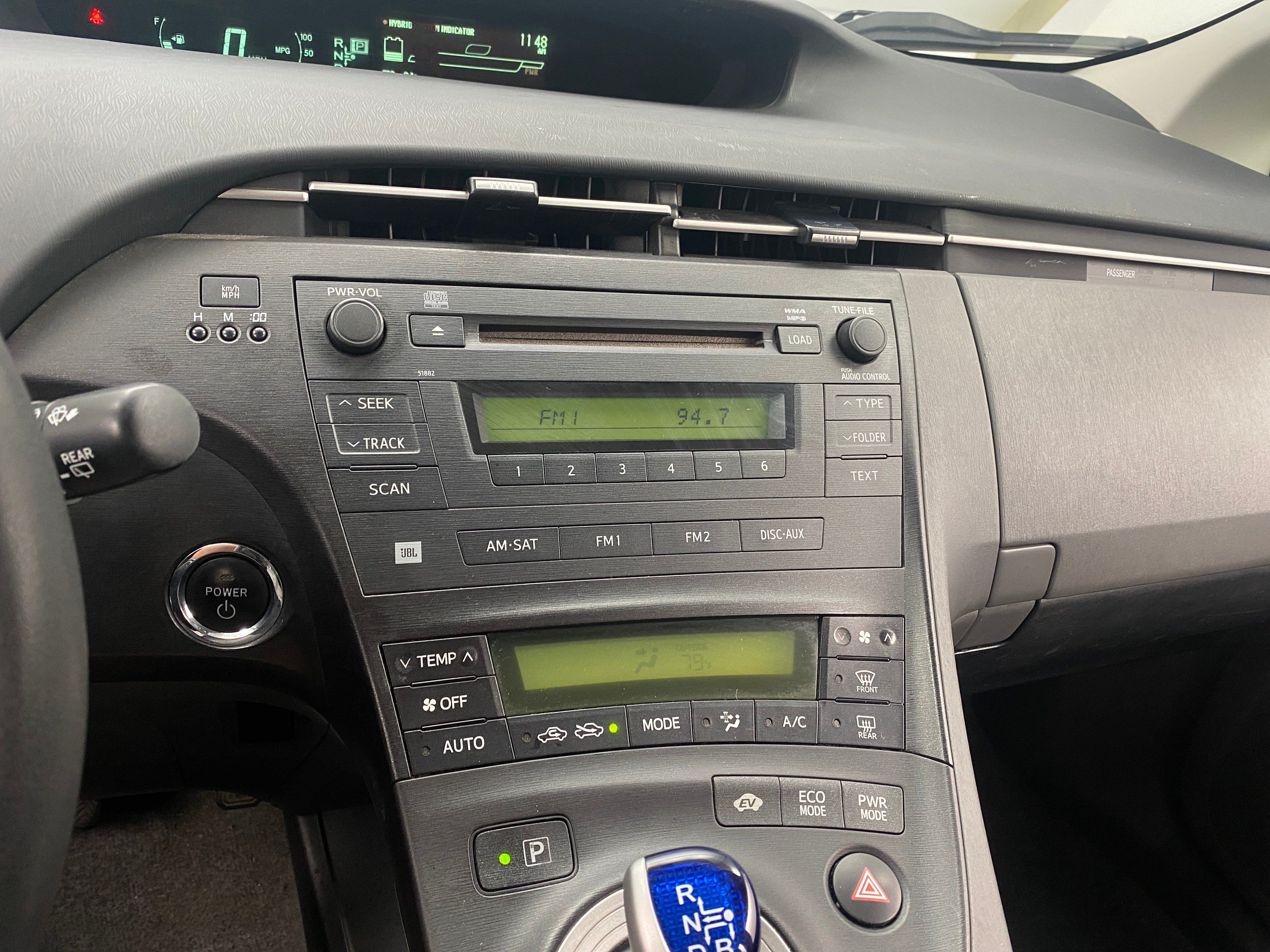 2011 Toyota Prius One 4