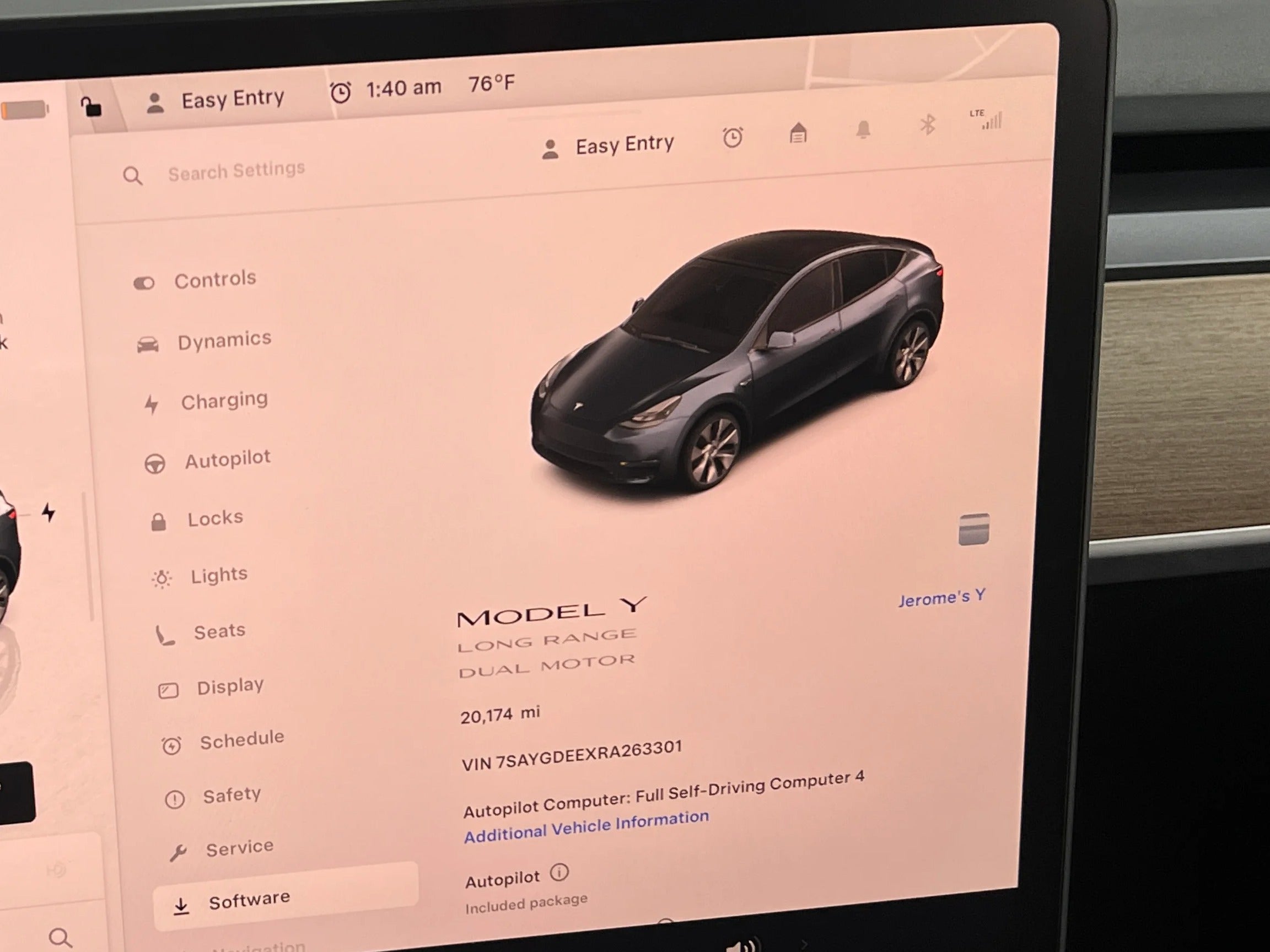 2024 Tesla Model Y Long Range 3