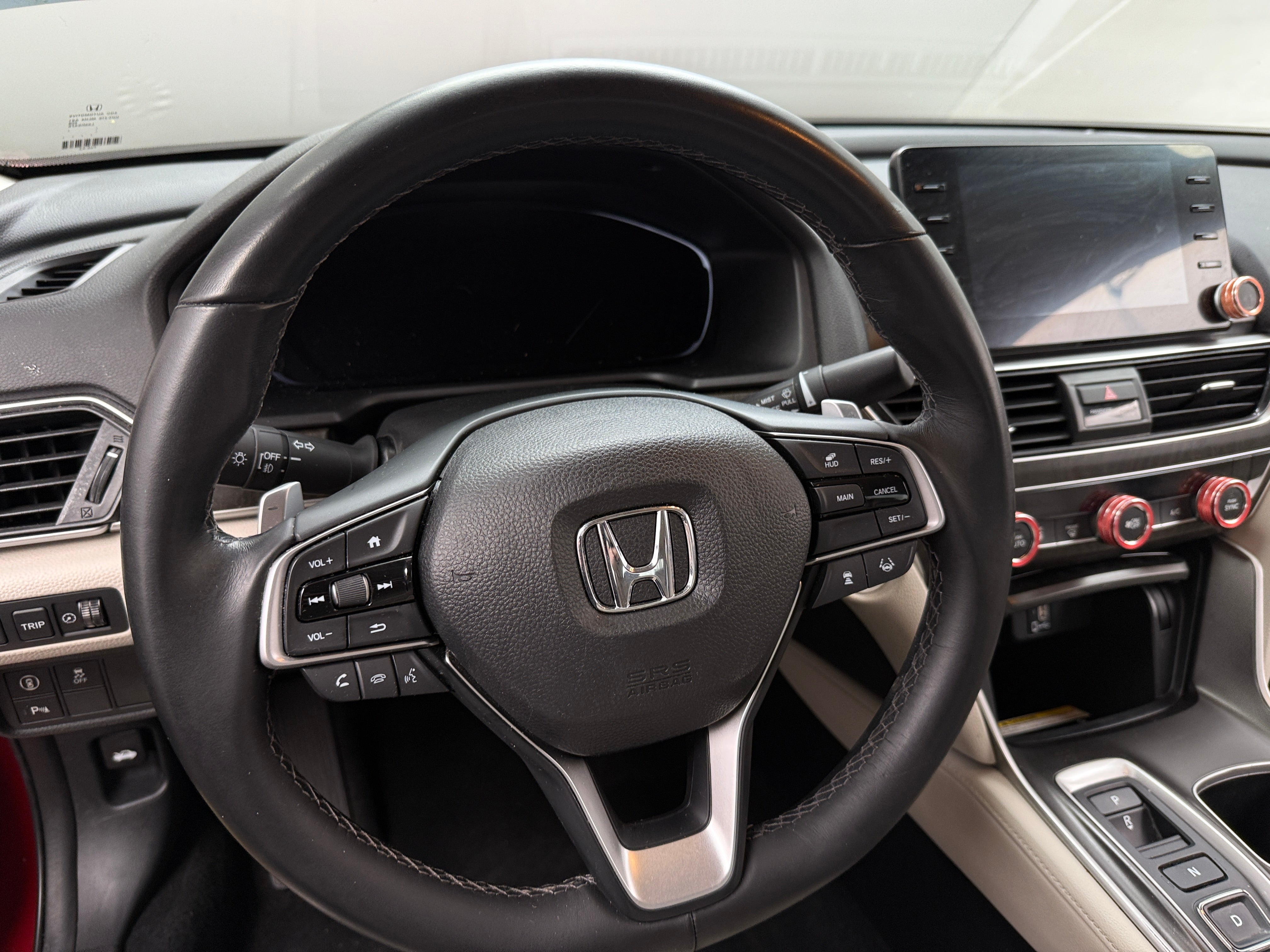 2019 Honda Accord Touring 4