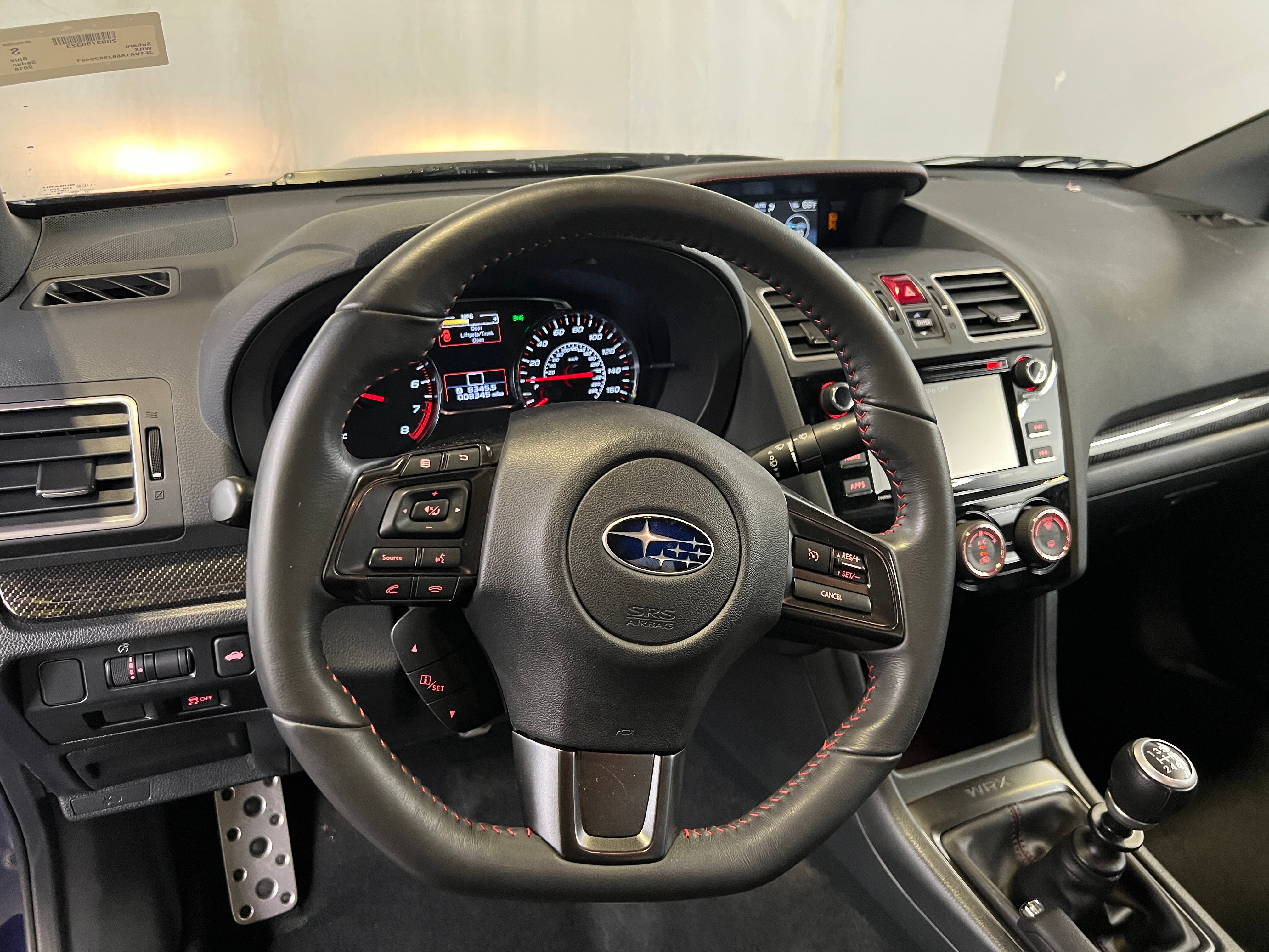 2018 Subaru WRX Base 5