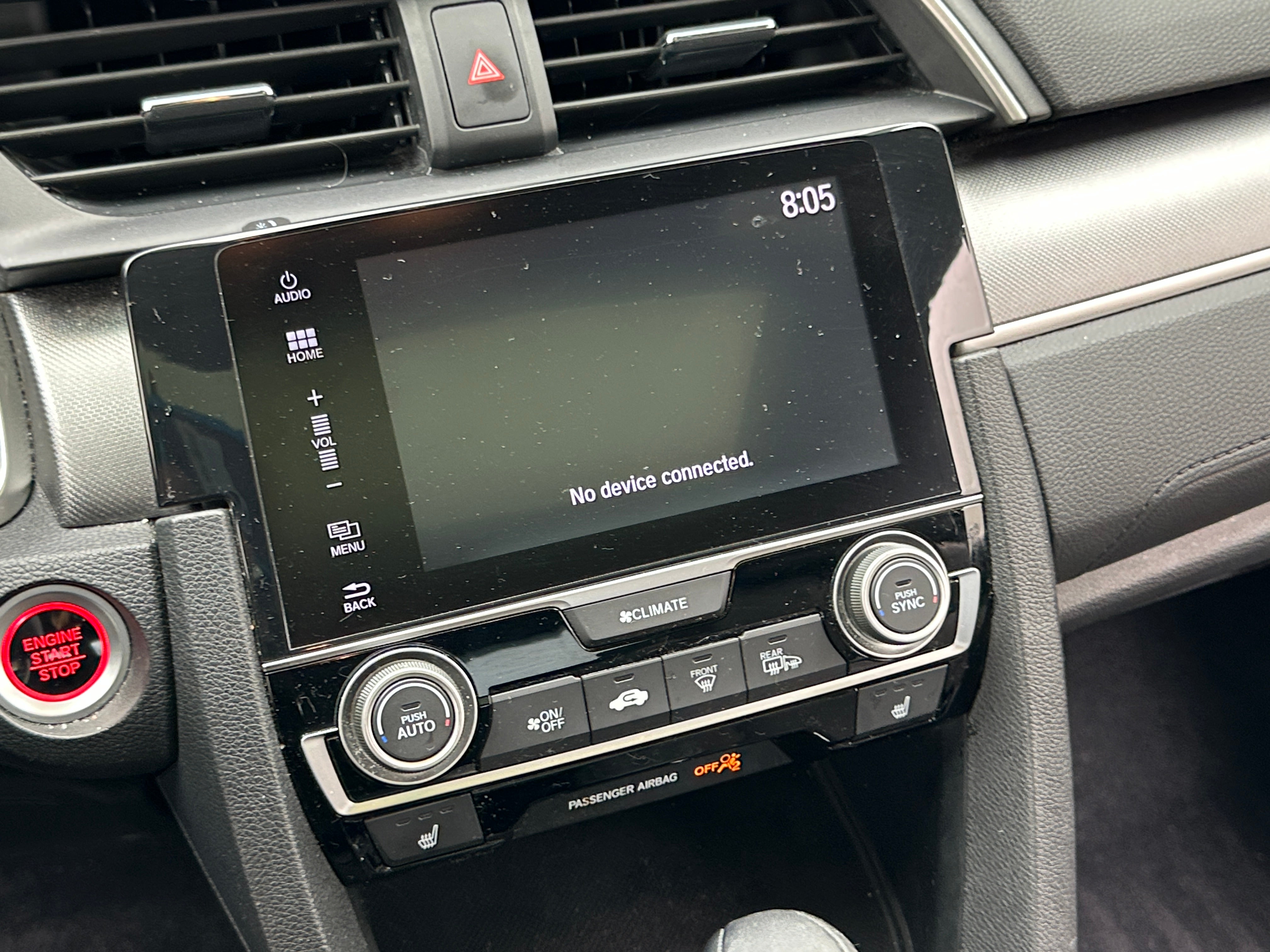 2016 Honda Civic EX-L 2