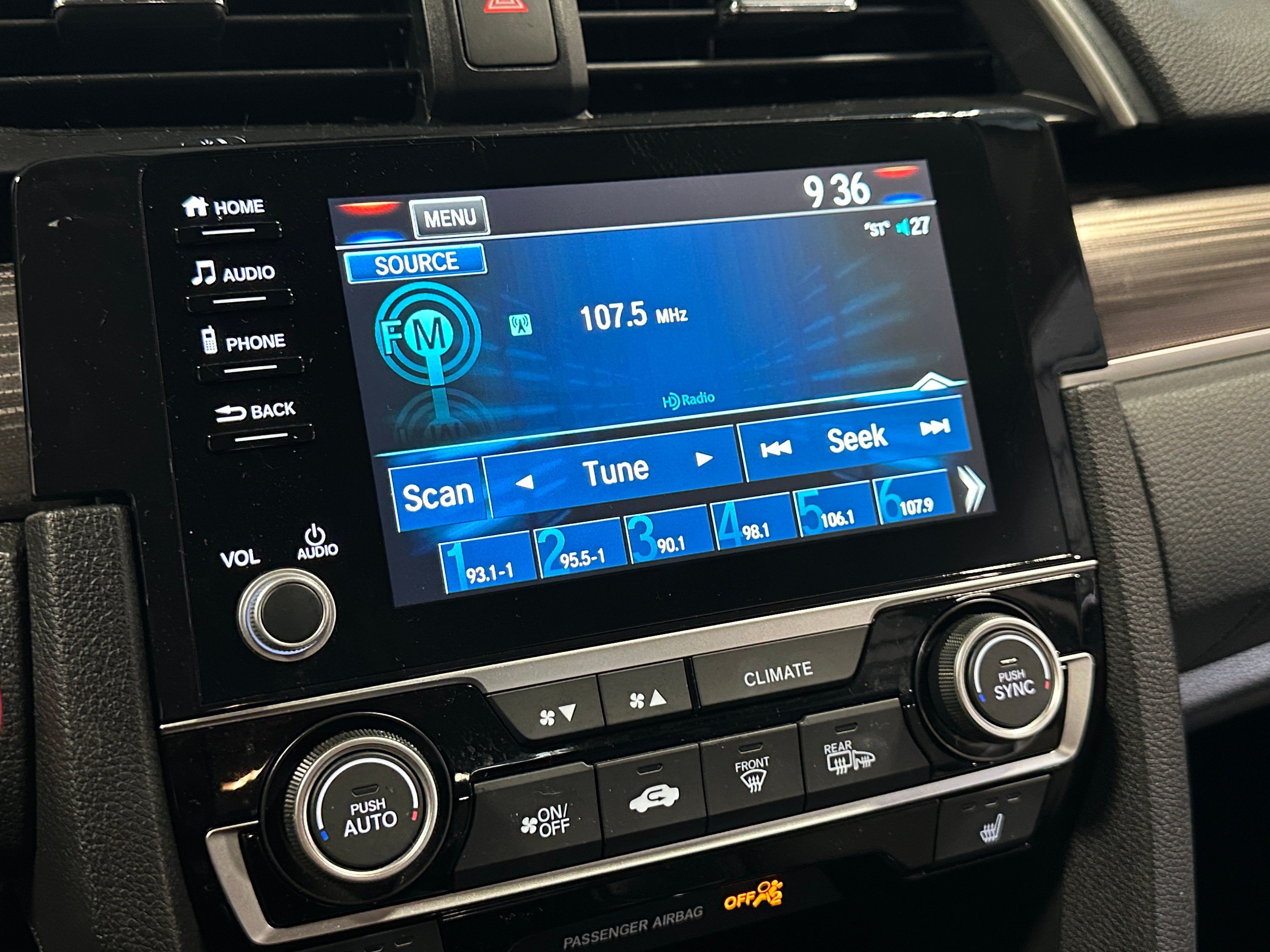 2021 Honda Civic EX 4