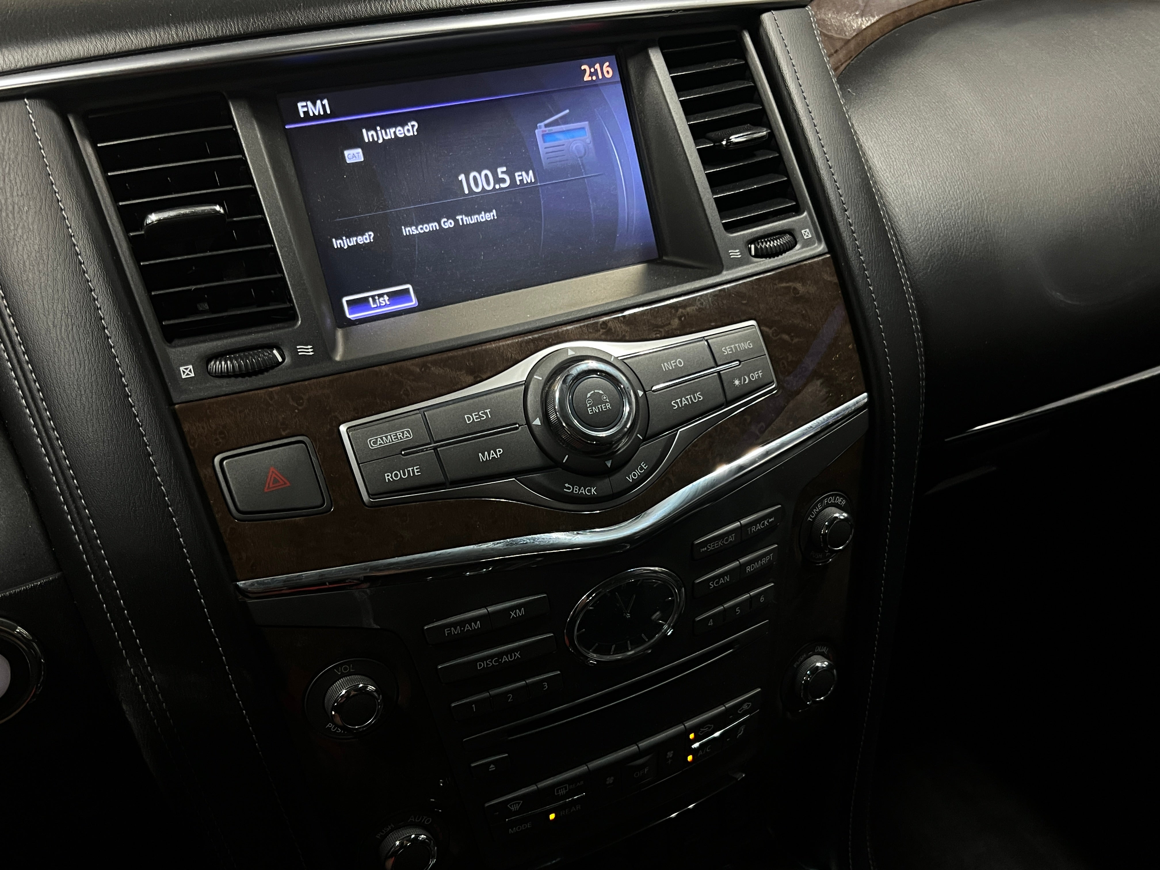 2016 INFINITI QX80 Base 3