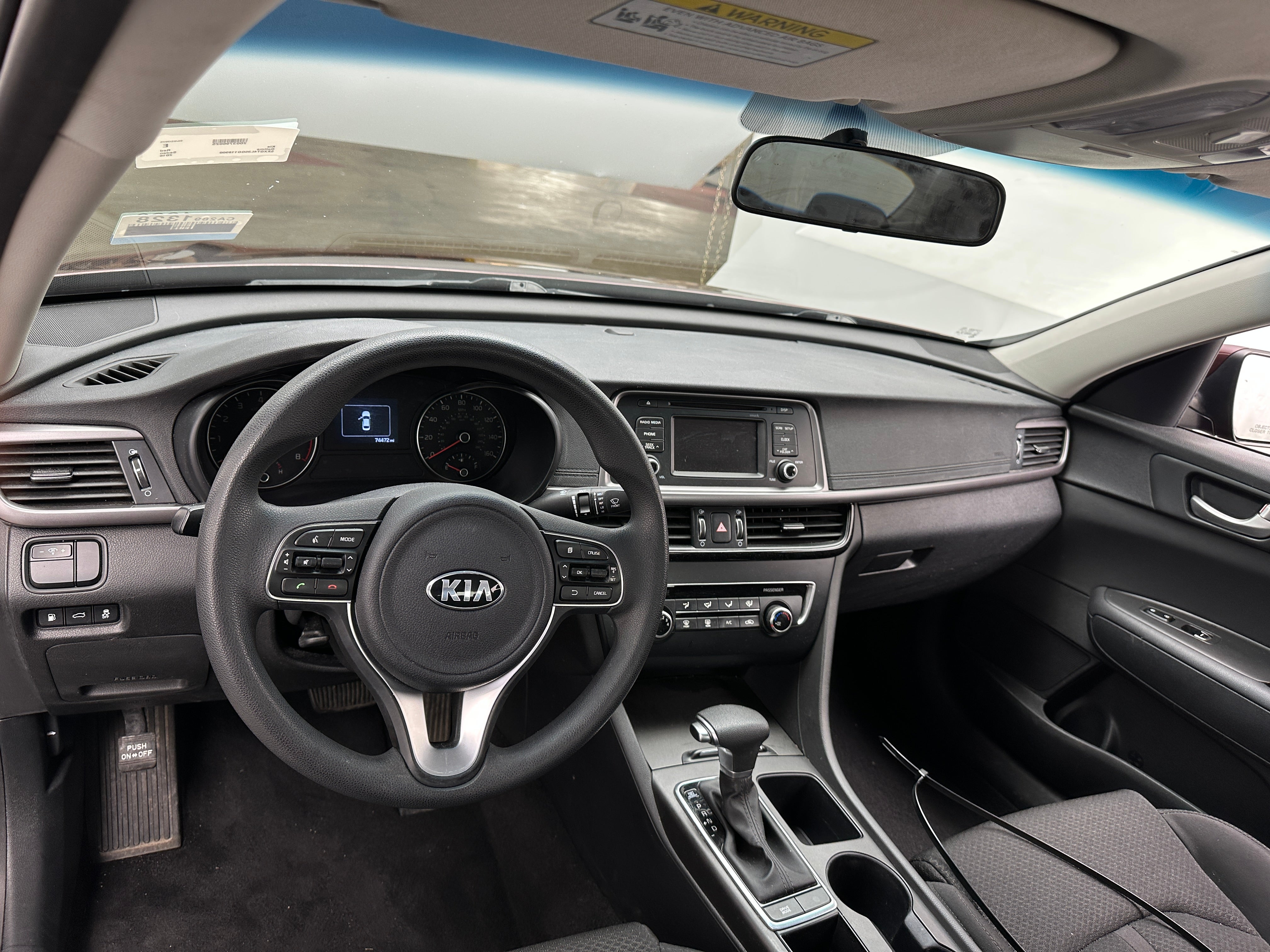2016 Kia Optima LX 3