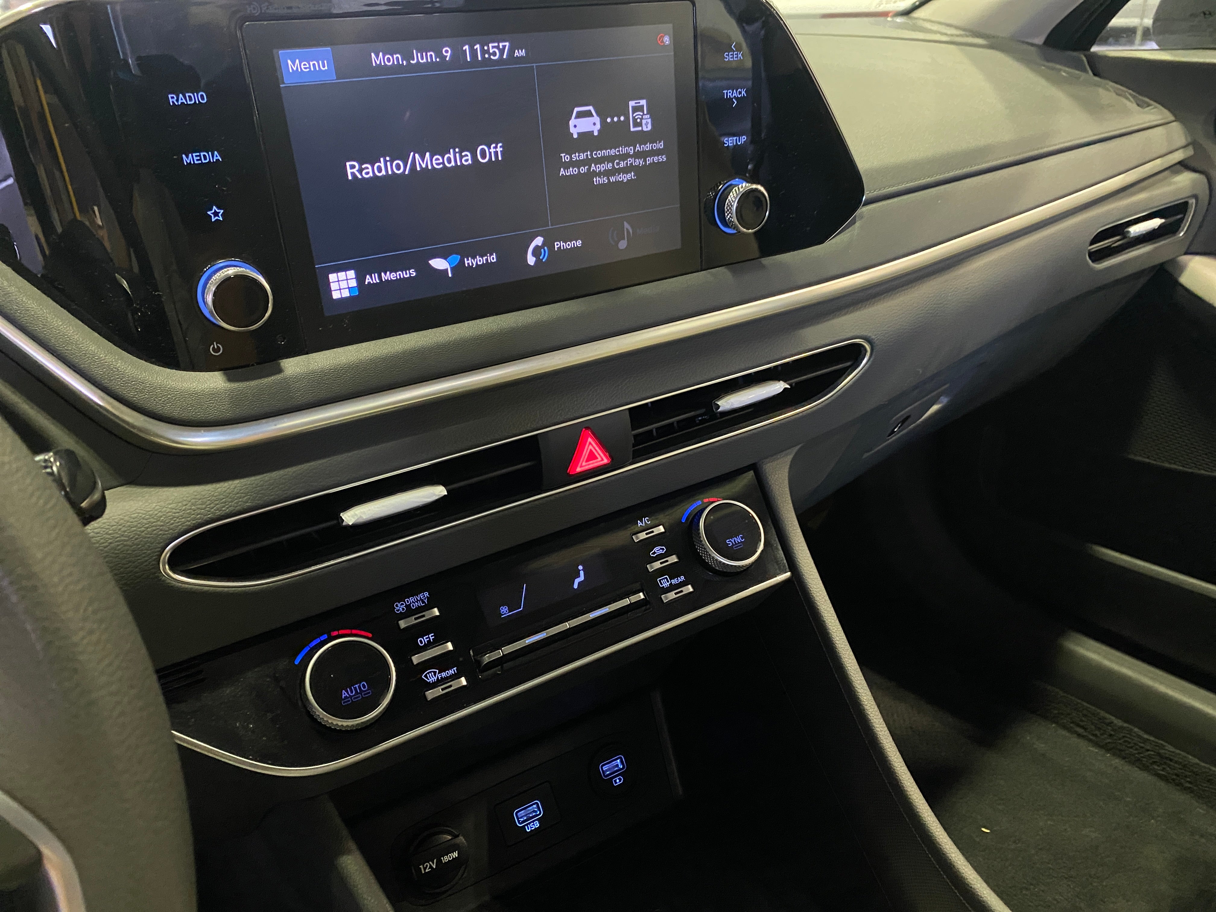 2022 Hyundai Sonata Blue 4