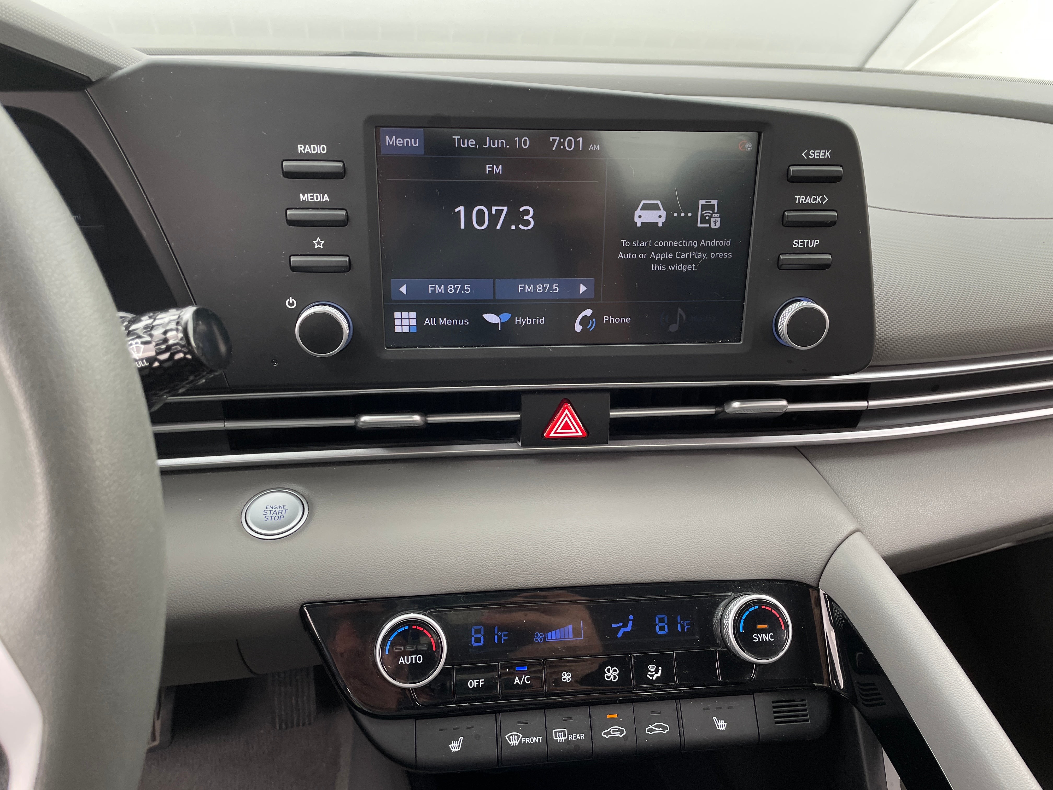 2022 Hyundai Elantra Blue 4