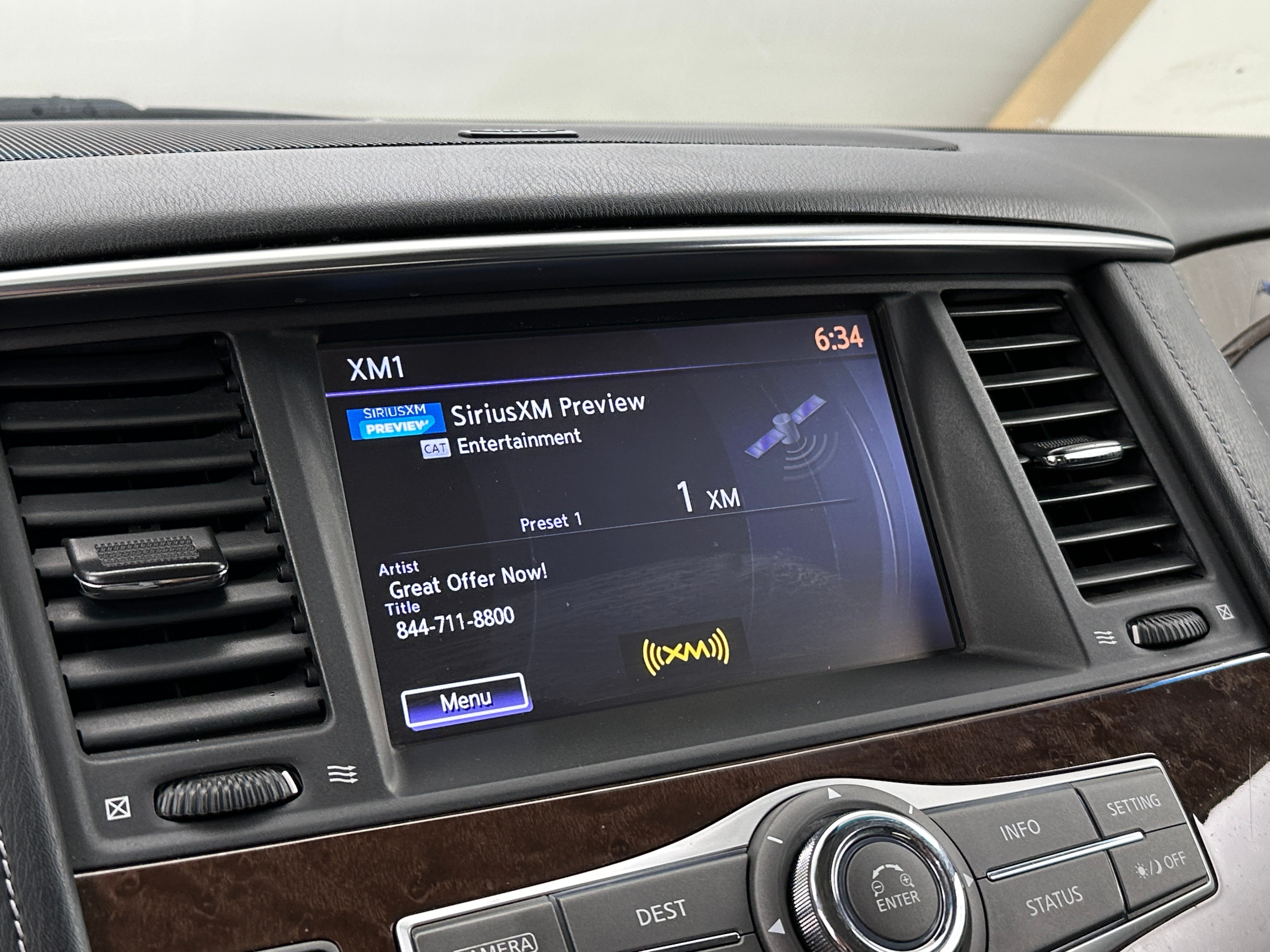 2017 INFINITI QX80 Base 3