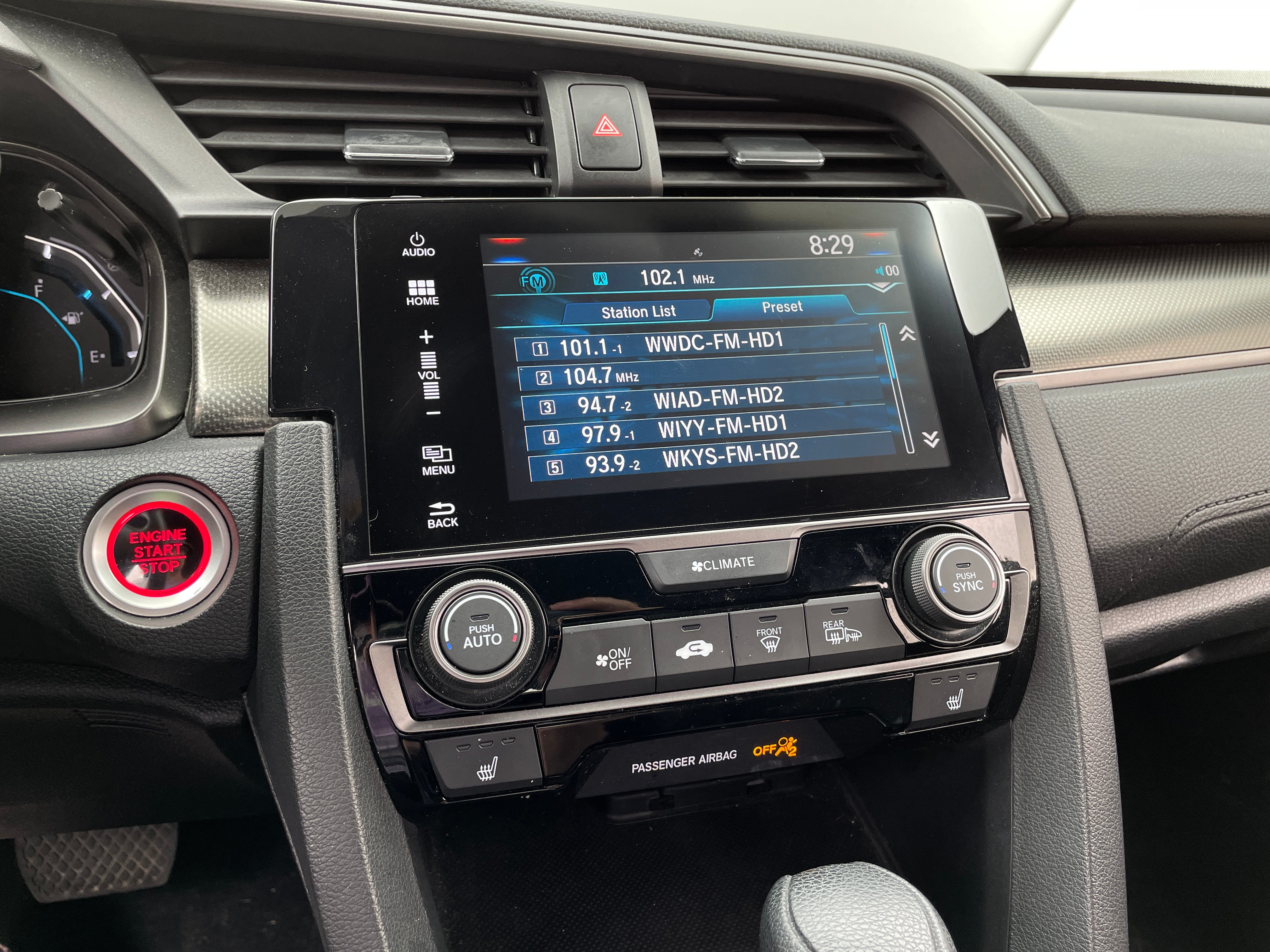 2018 Honda Civic EX 4