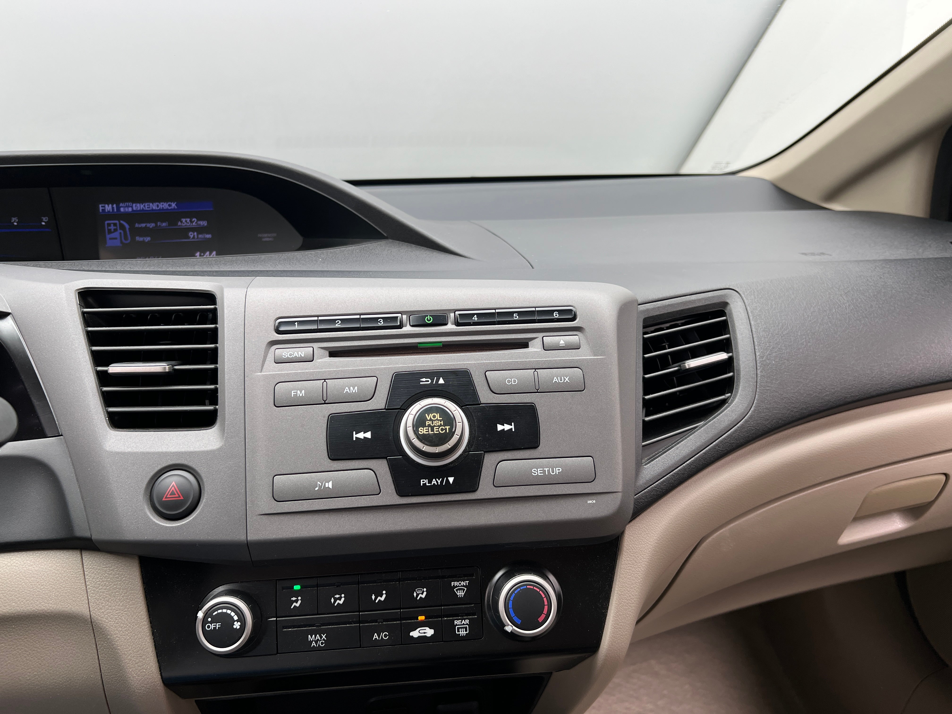2012 Honda Civic LX 4