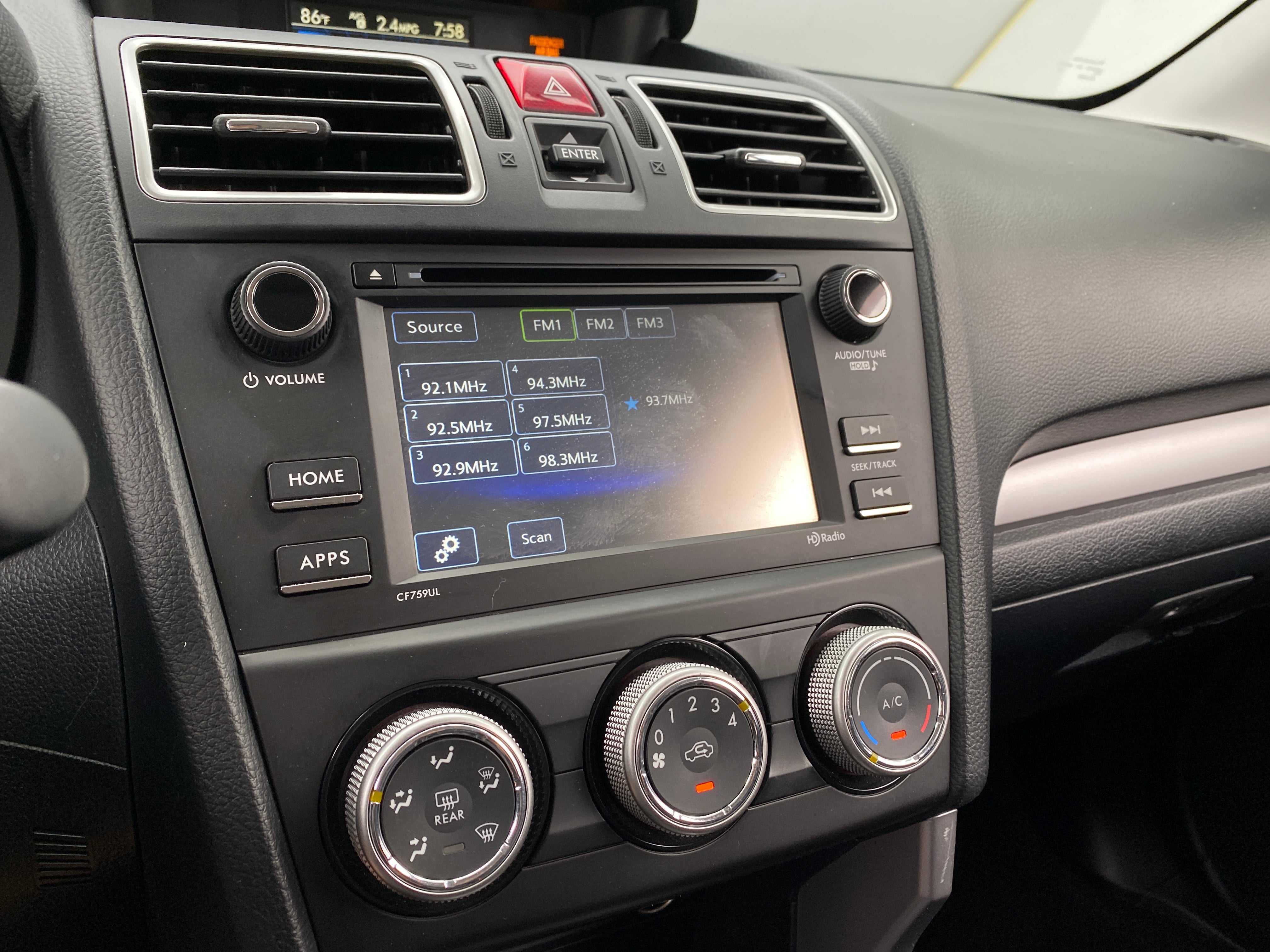 2018 Subaru Forester 2.5i 4