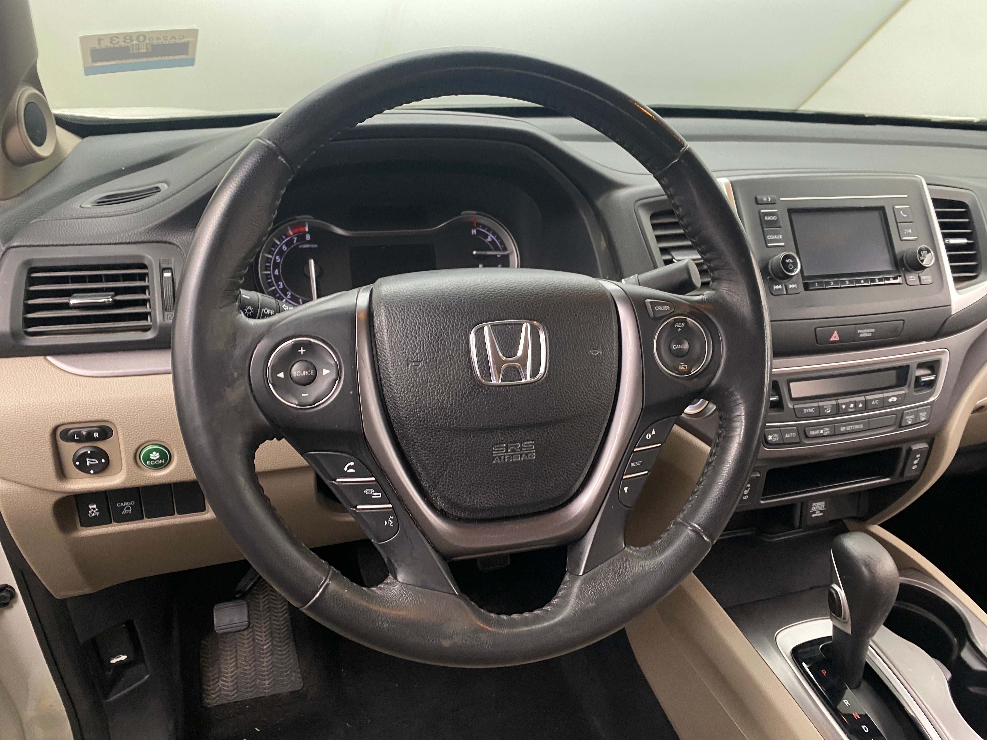 2017 Honda Ridgeline RTL-T 4