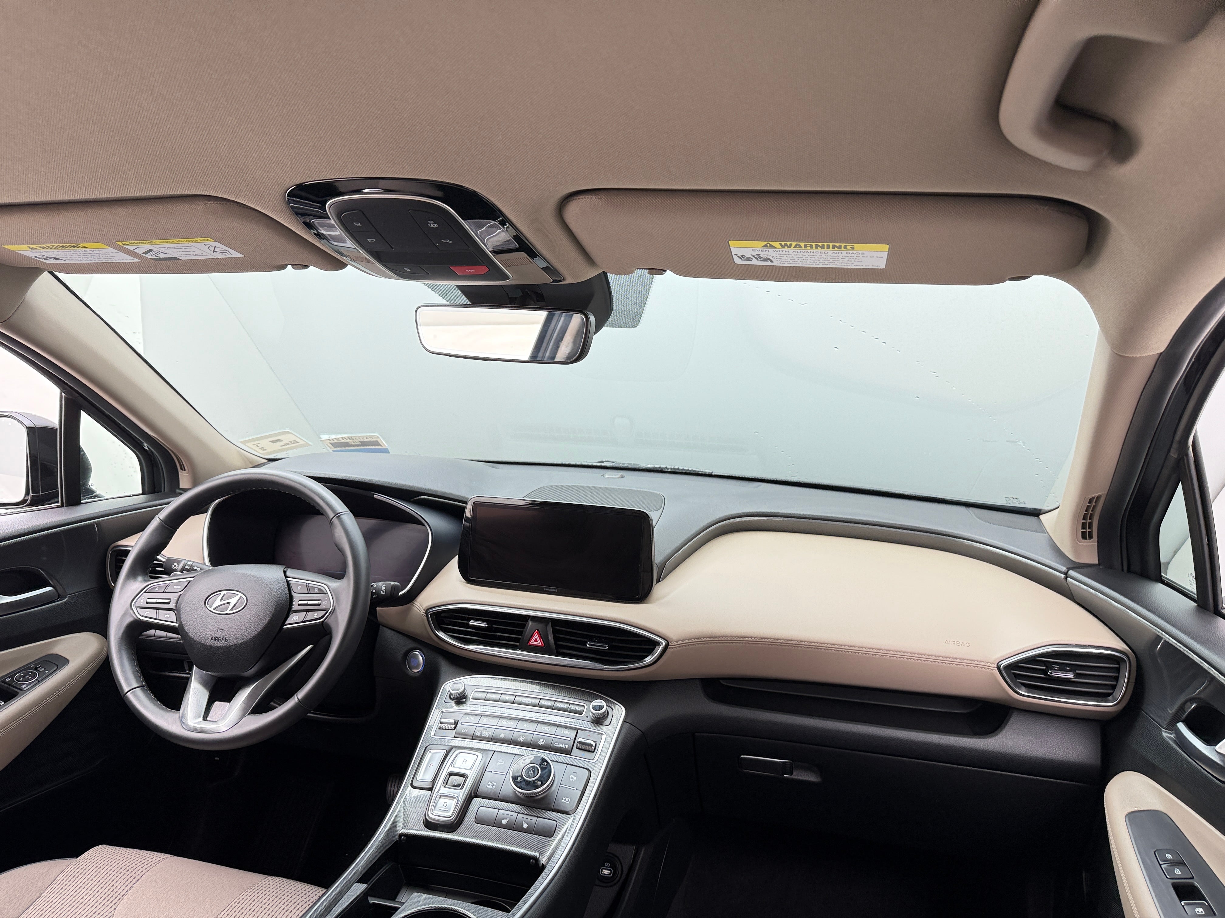 2023 Hyundai Santa Fe Blue 3
