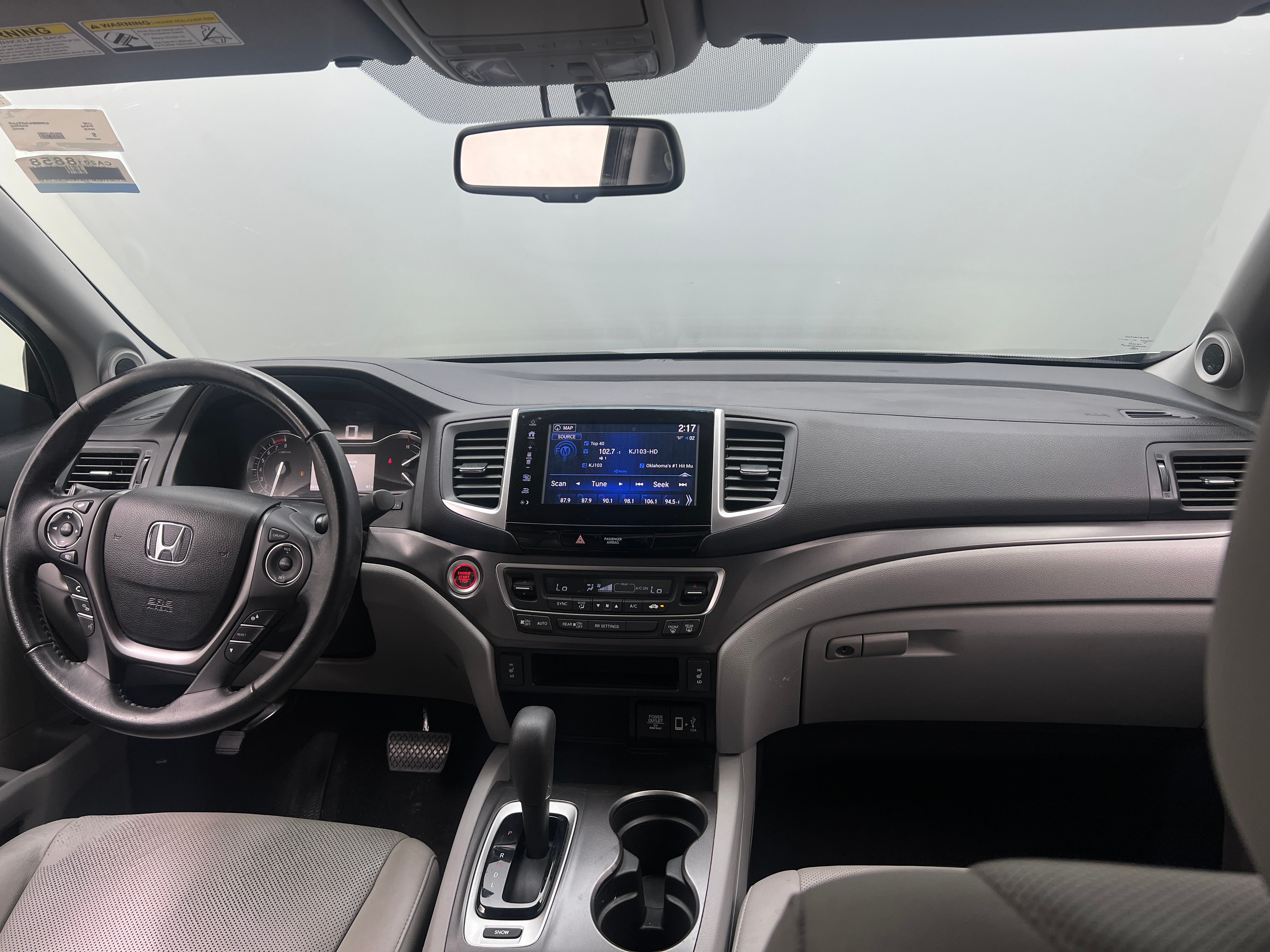 2017 Honda Ridgeline RTL-T 2