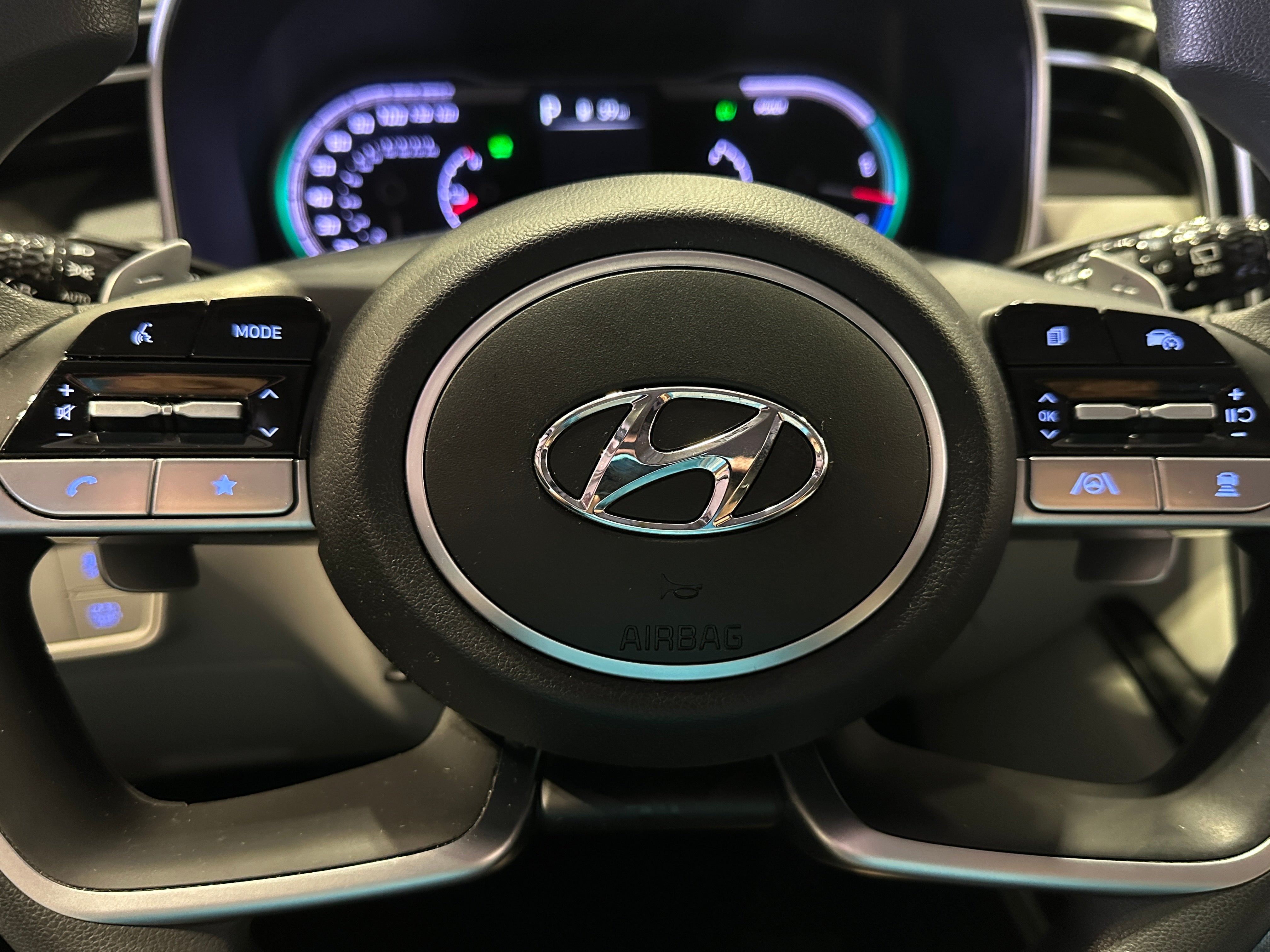 2022 Hyundai Tucson Blue 5