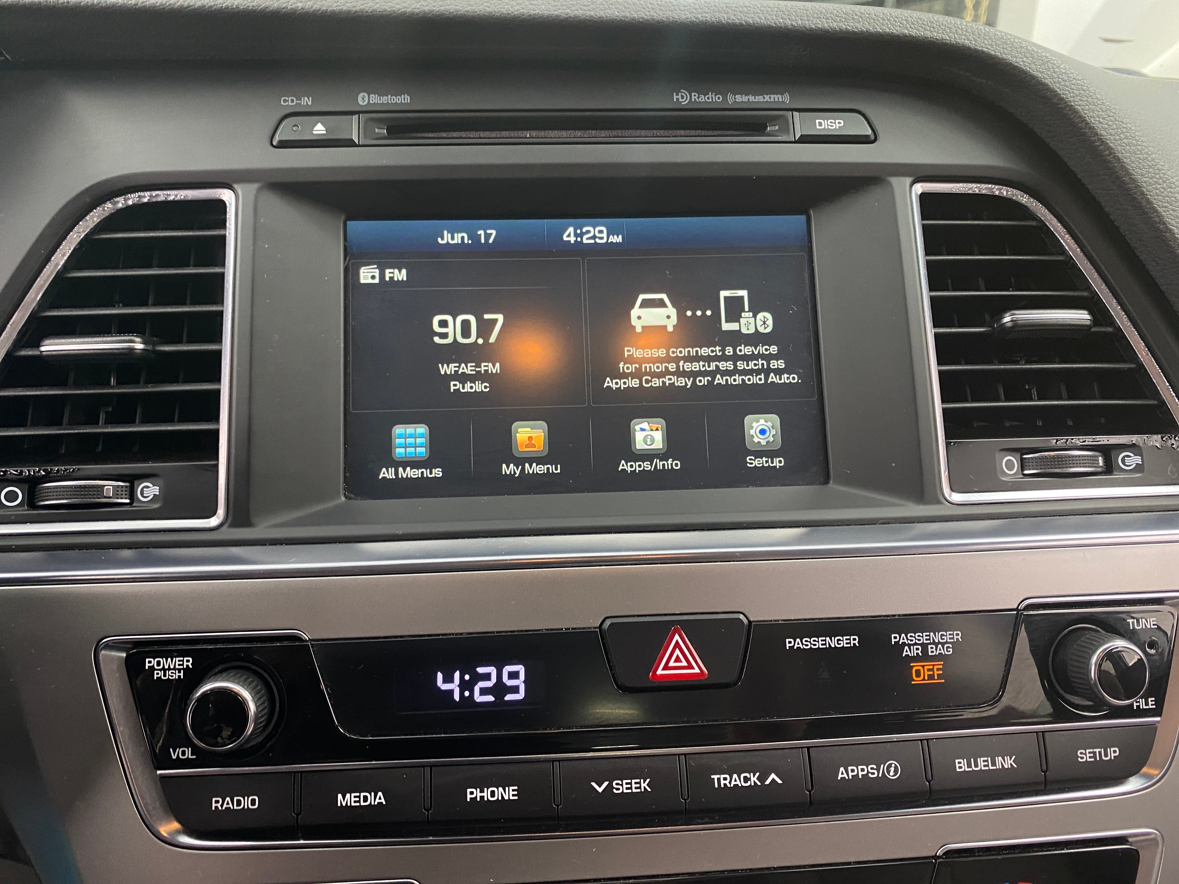 2017 Hyundai Sonata SE 4