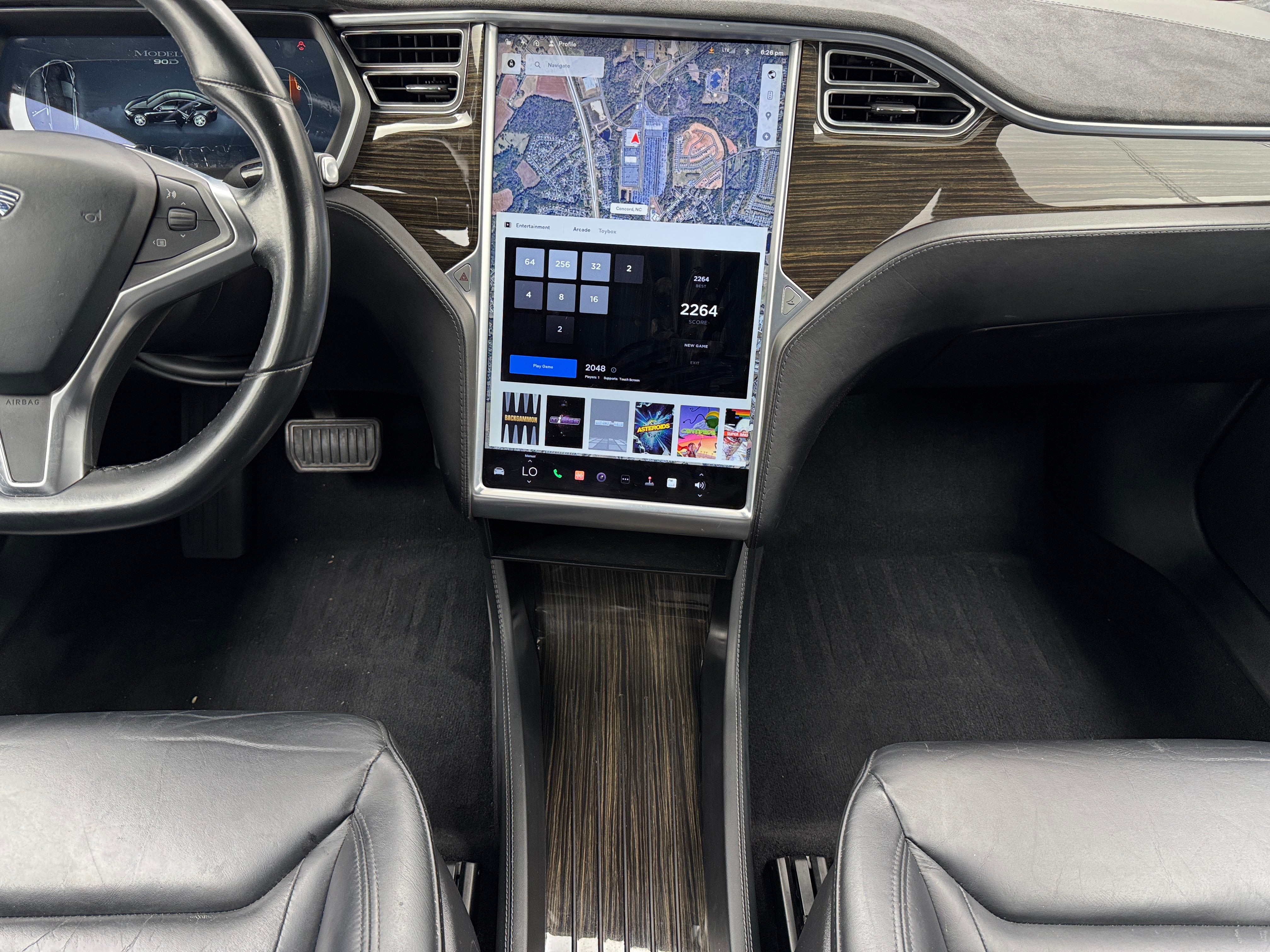 Used 2015 Tesla Model S 85D with VIN 5YJSA1E24FF104099 for sale in Auburn, WA