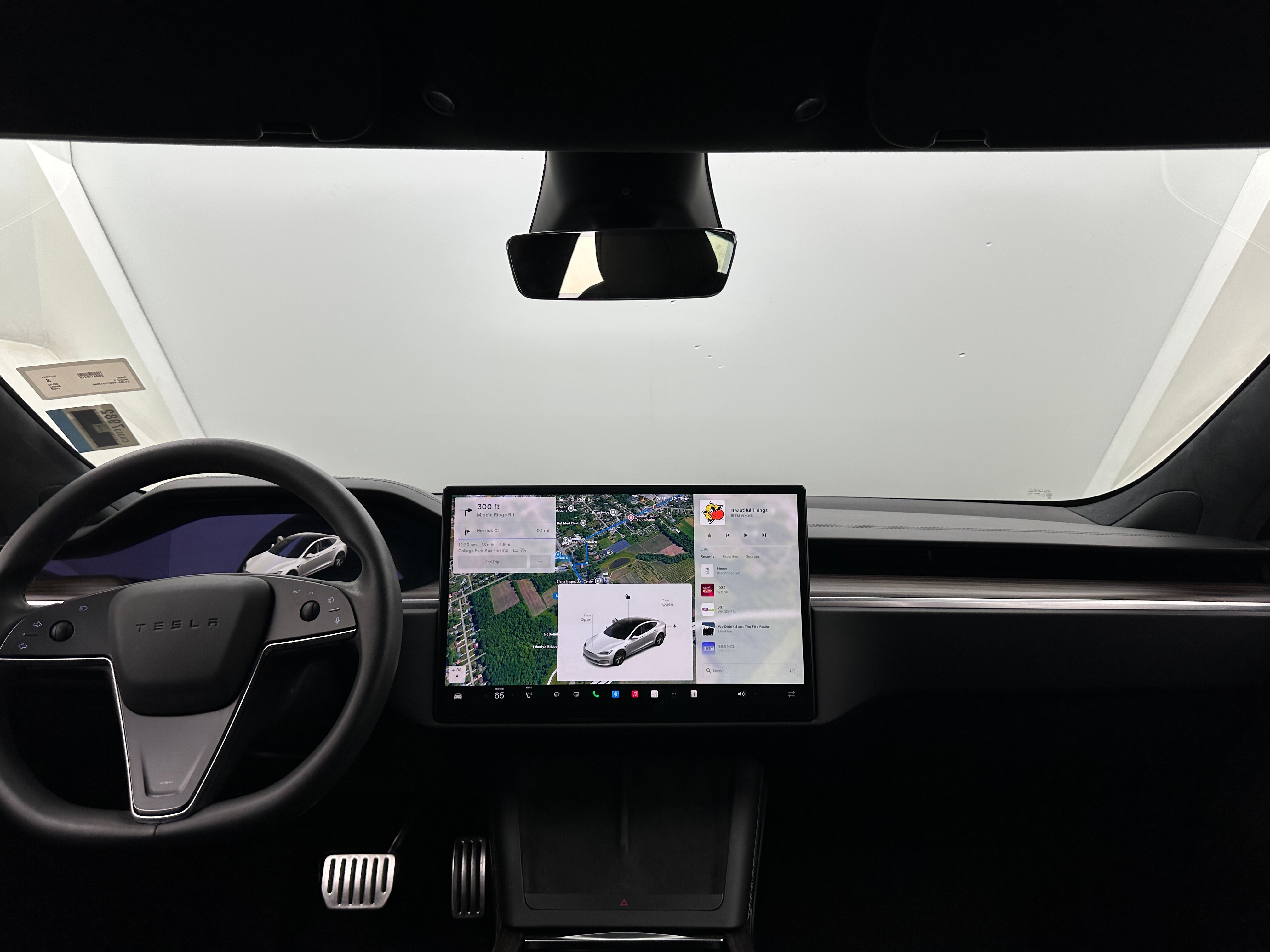 Used 2023 Tesla Model S Base with VIN 5YJSA1E55PF517046 for sale in Oak Creek, WI