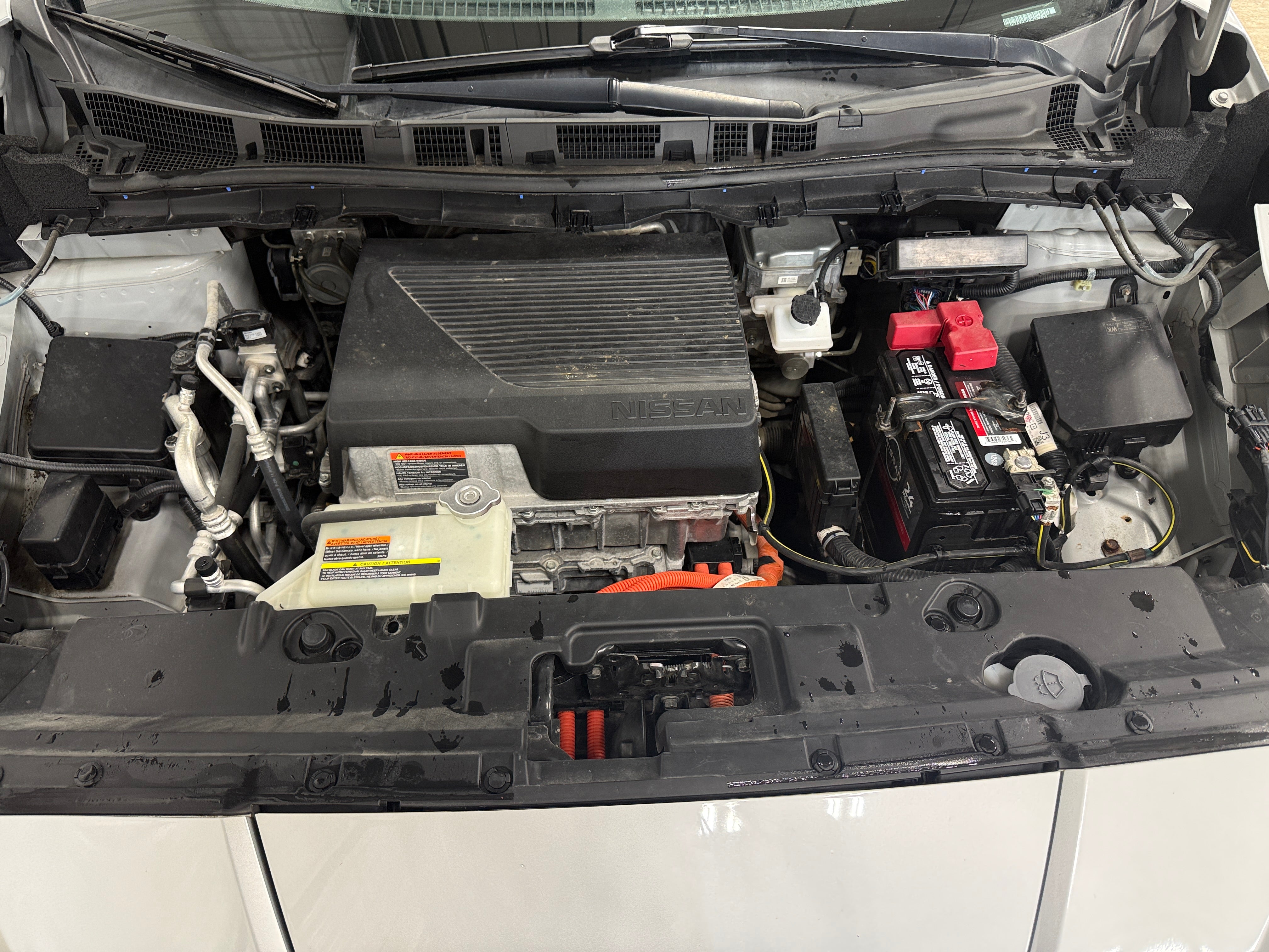 Used 2022 Nissan LEAF SV with VIN 1N4AZ1CV3NC550828 for sale in Oak Creek, WI