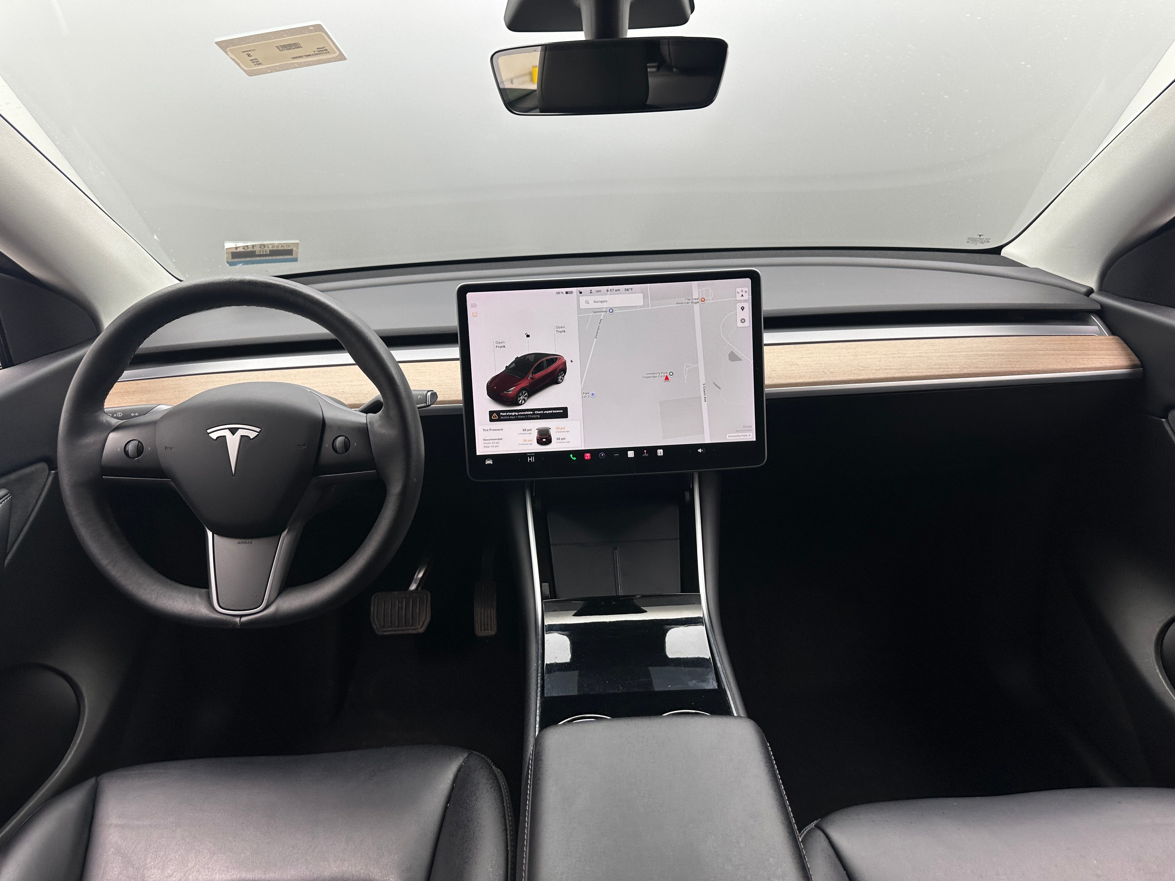 Used 2021 Tesla Model Y Long Range with VIN 5YJYGDEE0MF105803 for sale in Oak Creek, WI