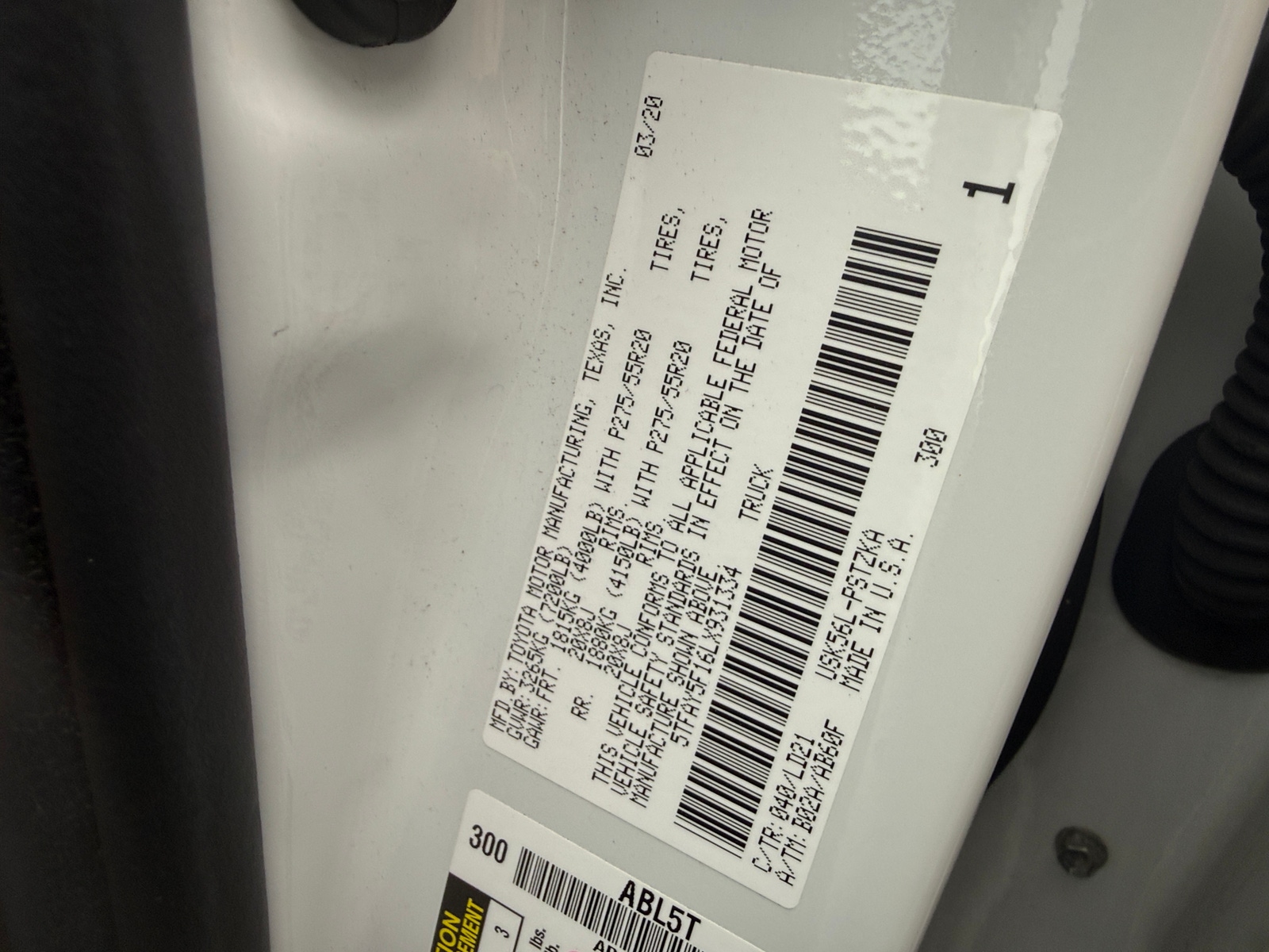 Thumbnail: 2020 Toyota Tundra - 3