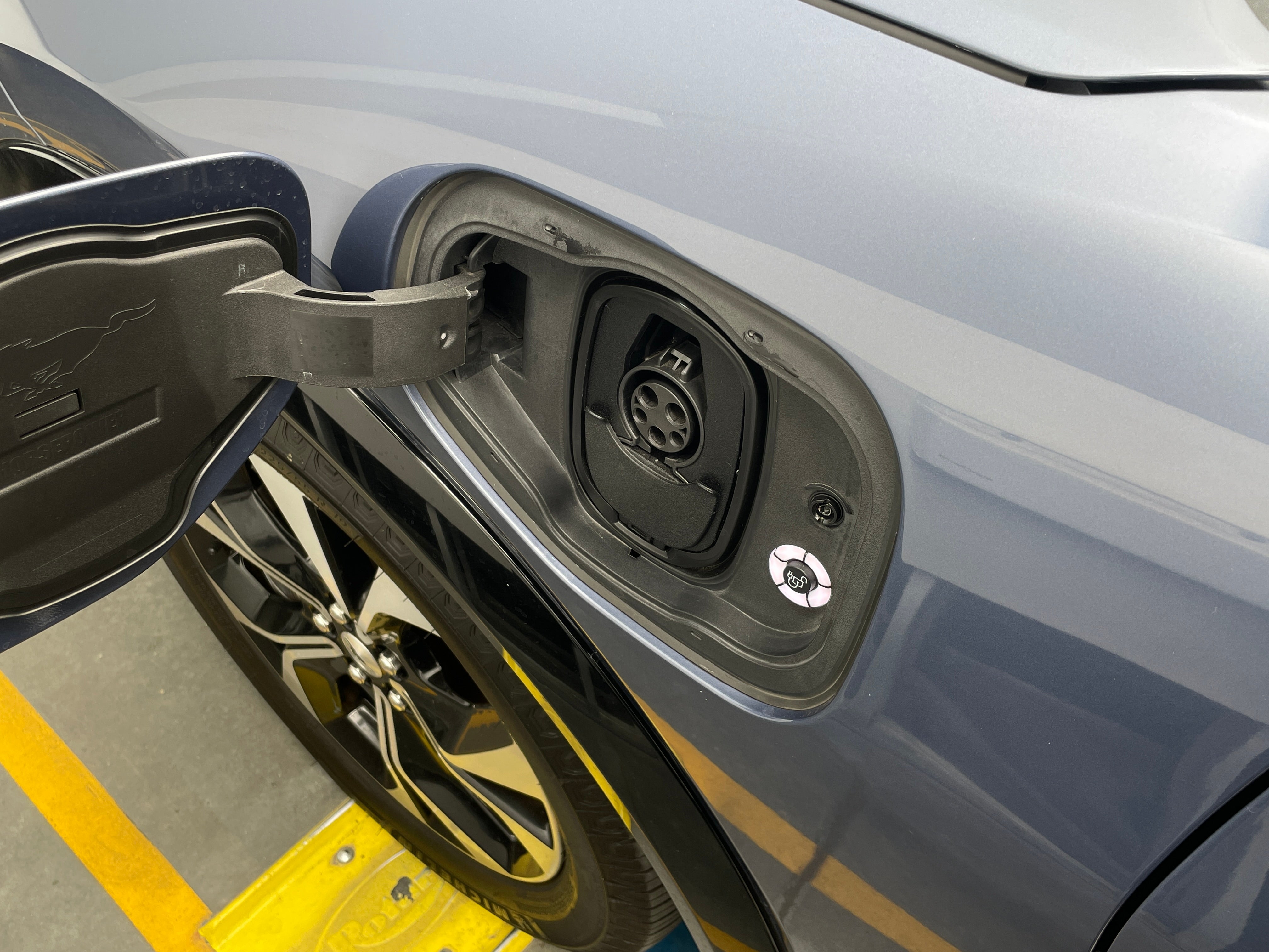 Used 2021 Ford Mustang Mach-E Premium RWD with VIN 3FMTK3R73MMA39527 for sale in Oak Creek, WI