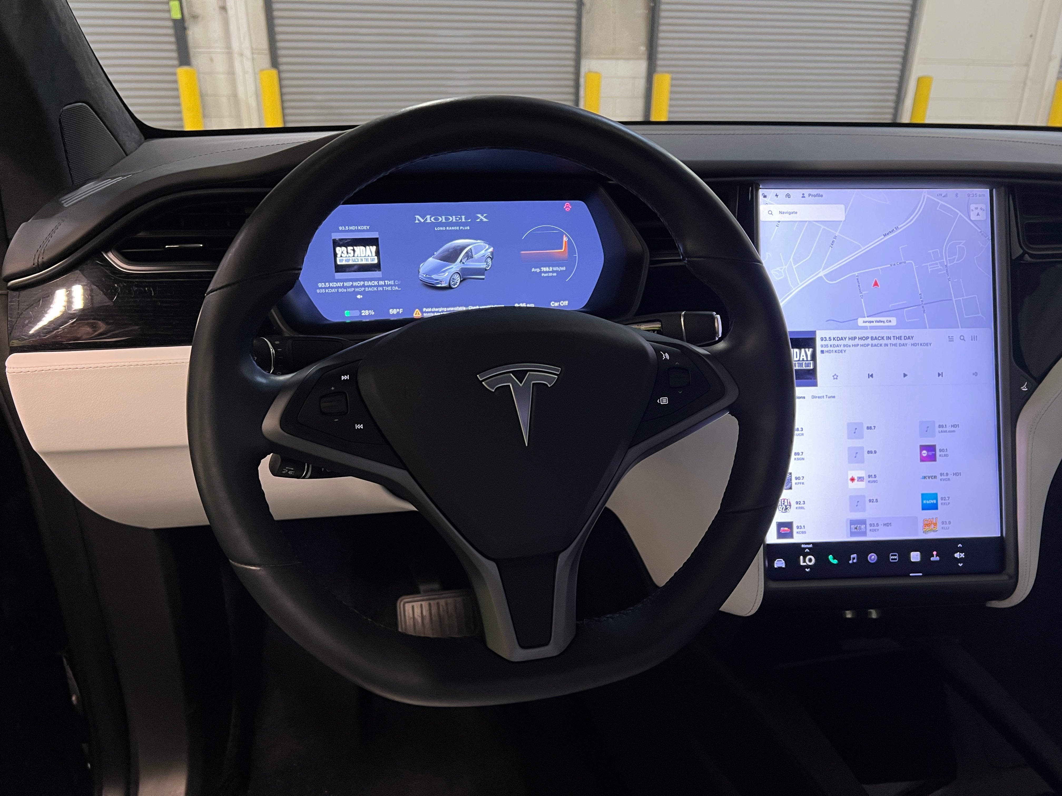 Used 2021 Tesla Model X Long Range Plus with VIN 5YJXCBE20MF322320 for sale in Oak Creek, WI