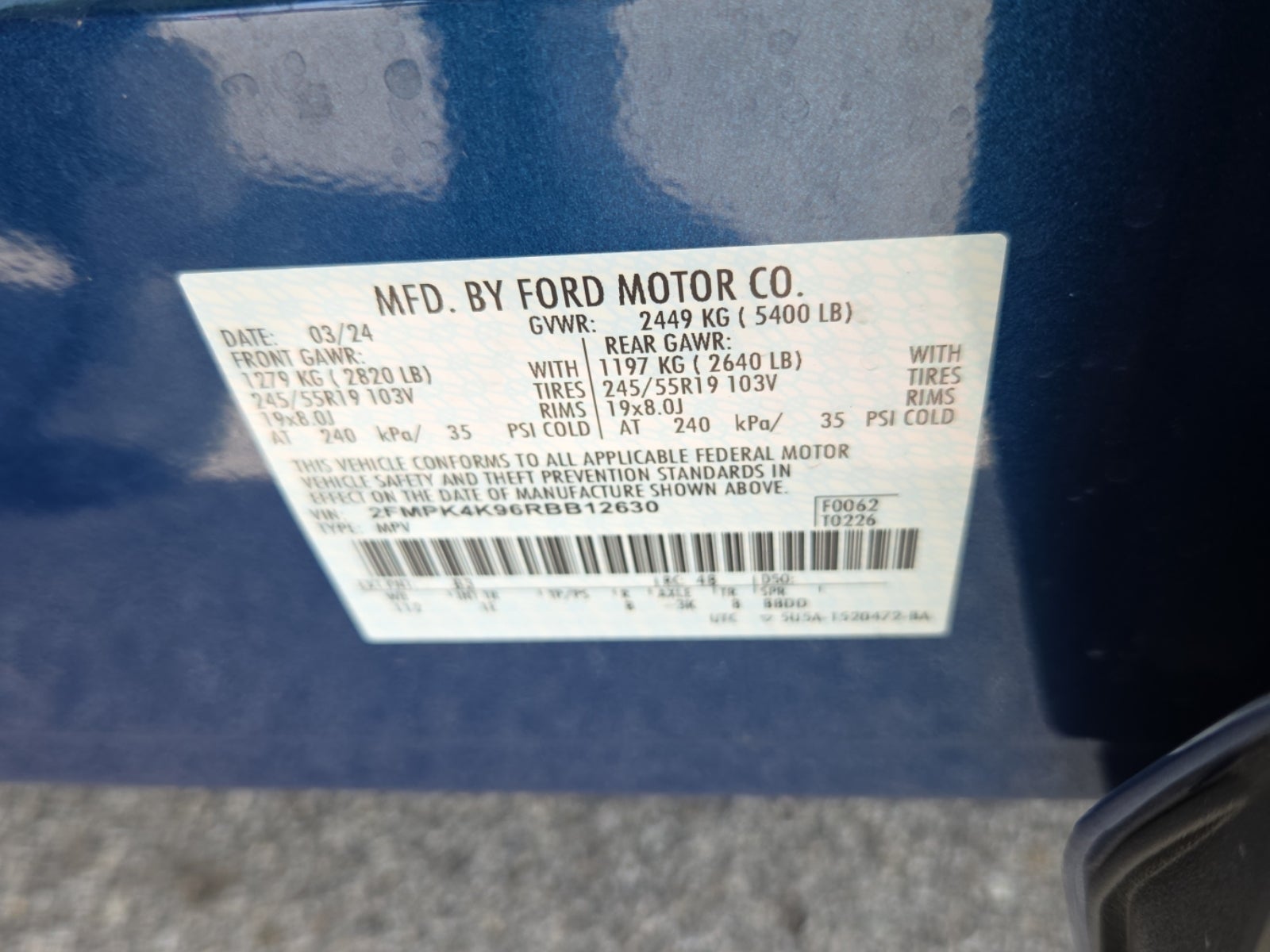 2024 Ford Edge Titanium AWD