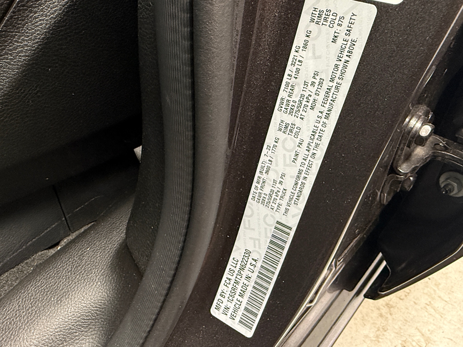 Thumbnail: 2023 RAM 1500 - 4