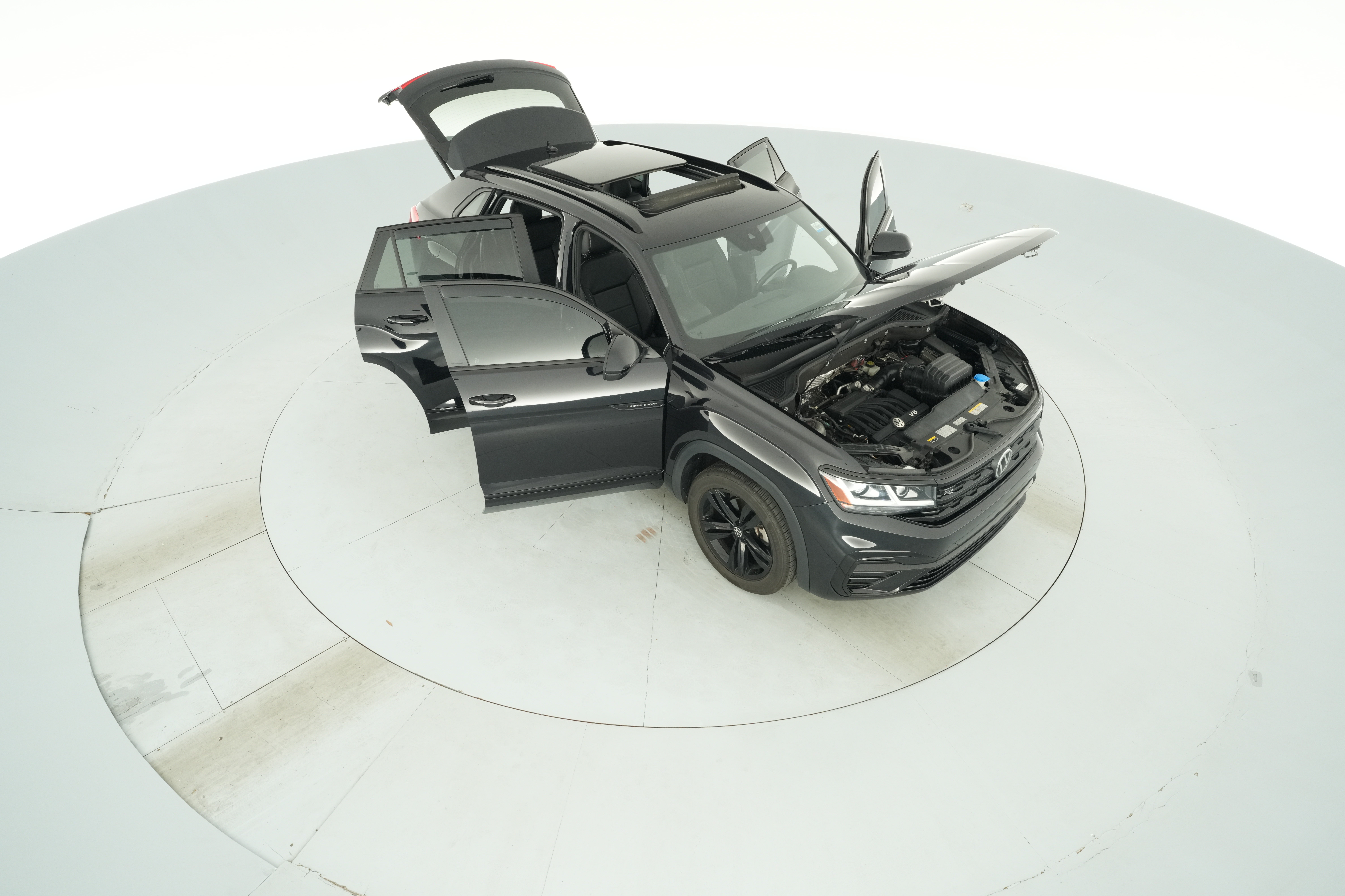 2023 Volkswagen Atlas Cross Sport SEL R-Line Black - Photo 54