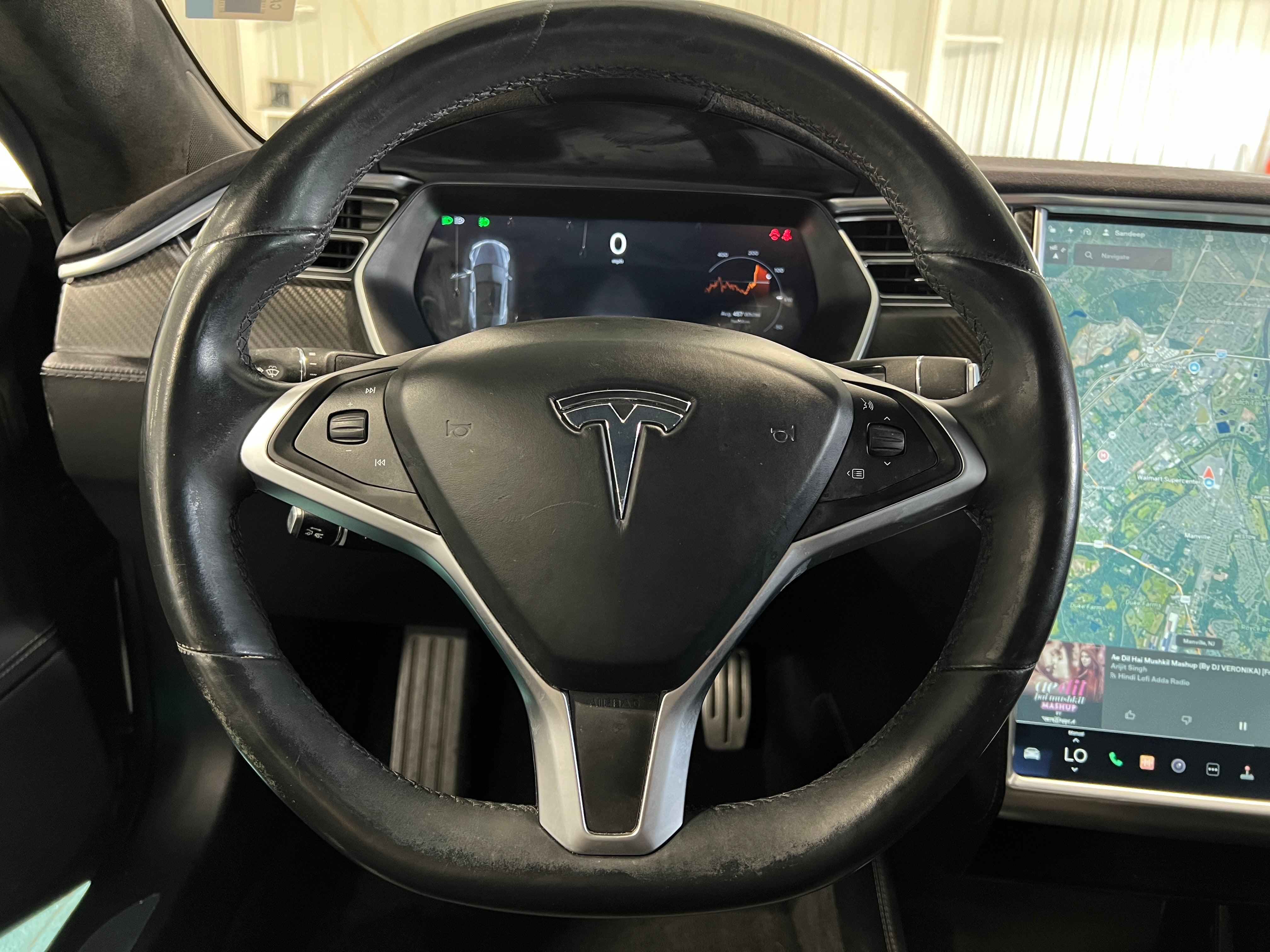 Used 2015 Tesla Model S P85D with VIN 5YJSA1E45FF119387 for sale in Oak Creek, WI