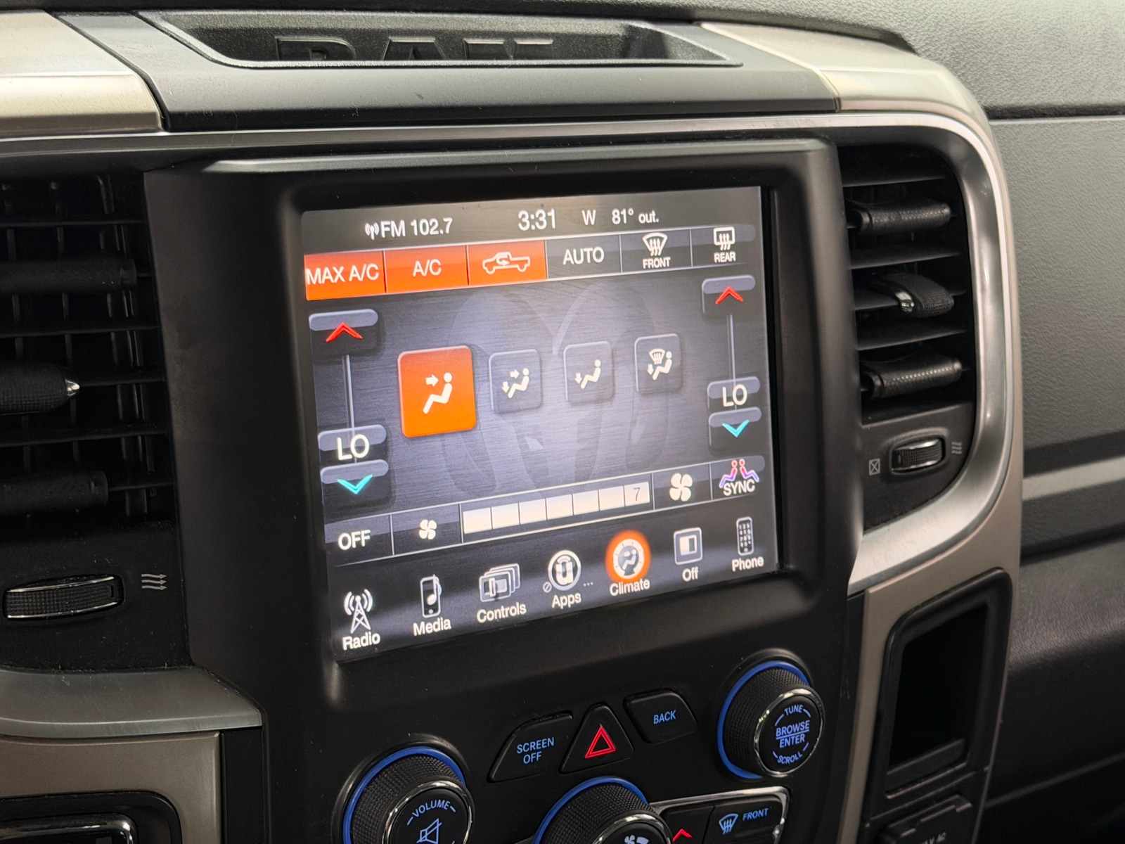 Thumbnail: 2017 RAM 1500 - 4