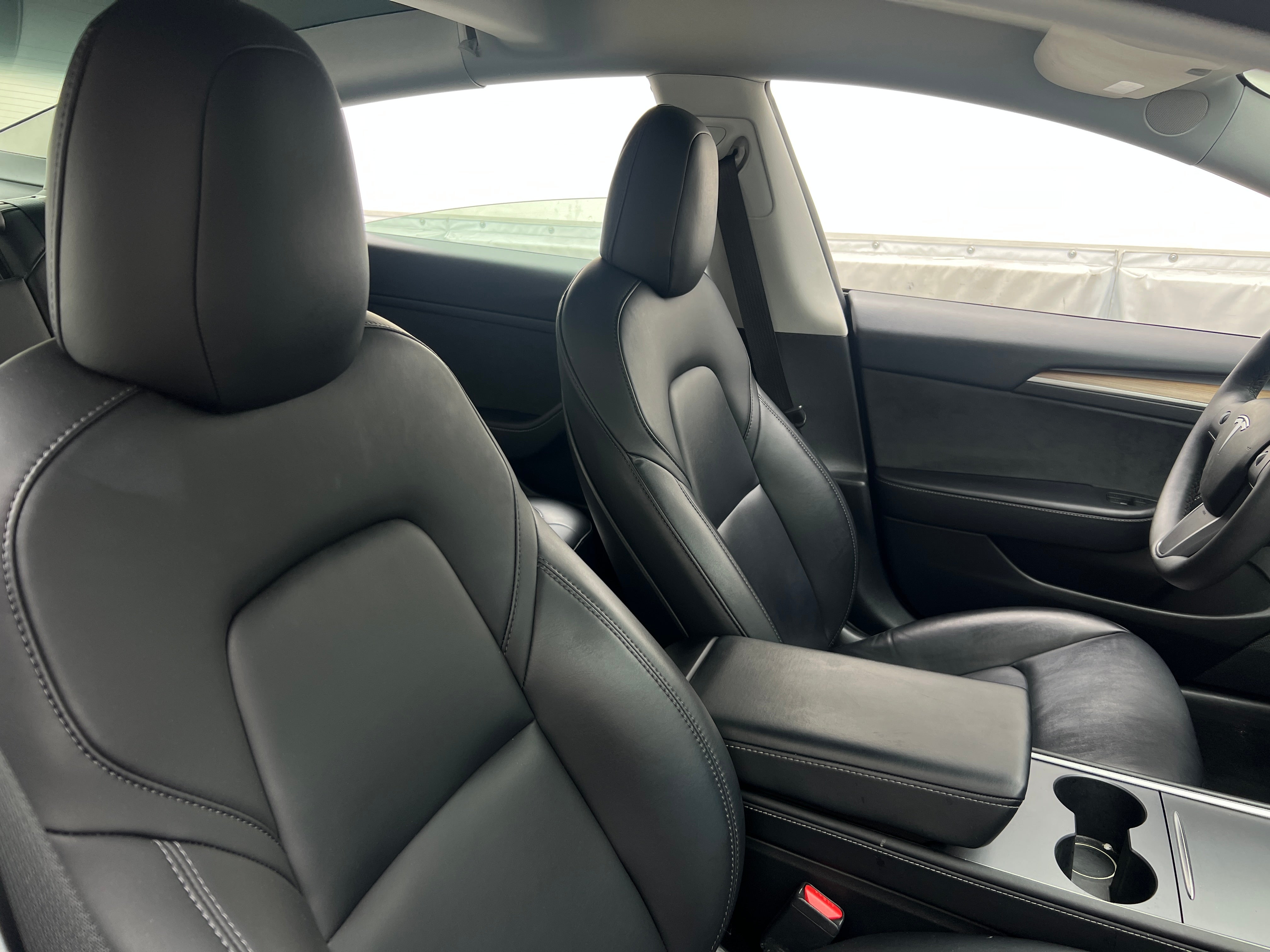 Used 2021 Tesla Model 3 Base with VIN 5YJ3E1EAXMF075267 for sale in Pewaukee, WI