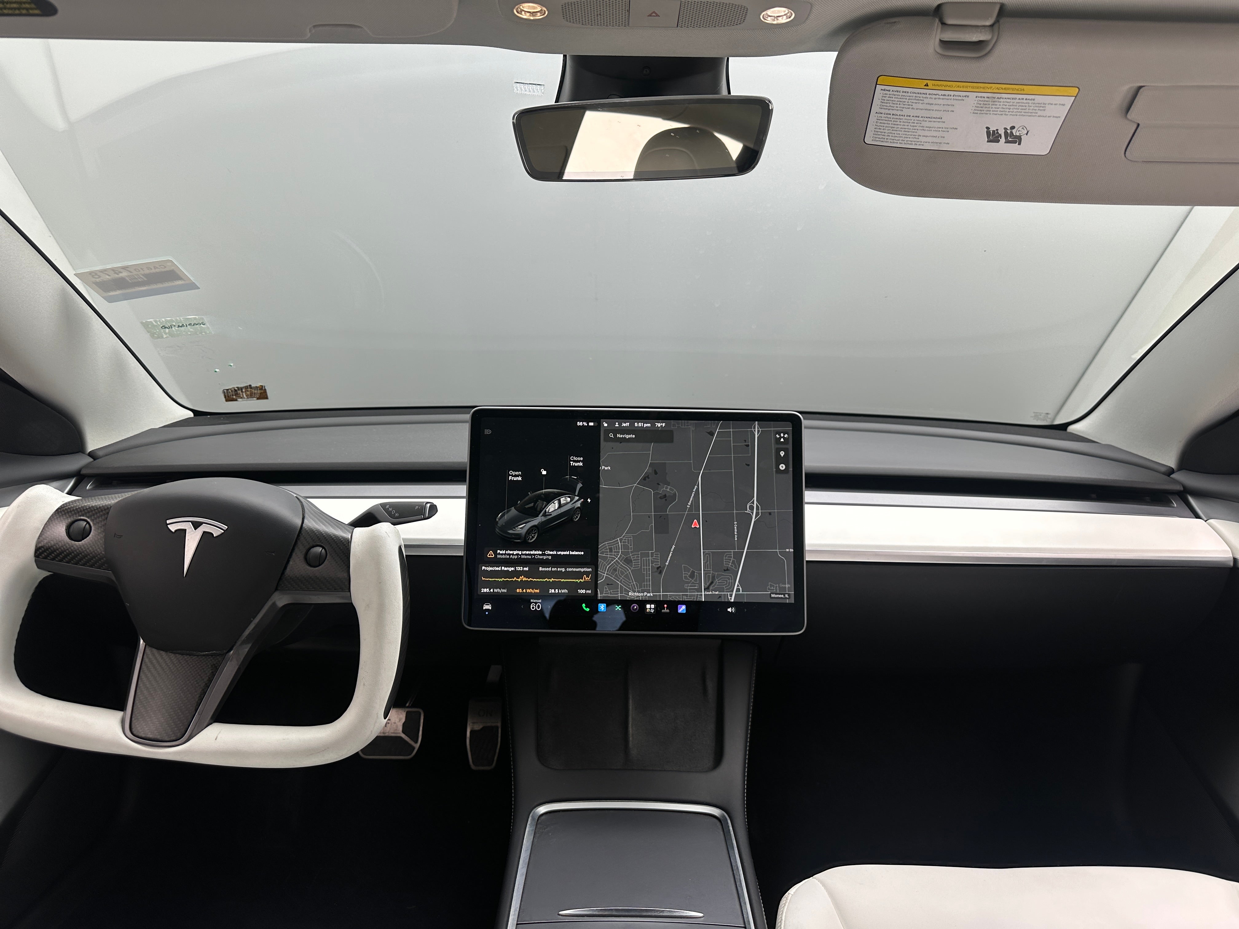 Used 2022 Tesla Model 3 Long Range with VIN 5YJ3E1EB2NF133639 for sale in Oak Creek, WI