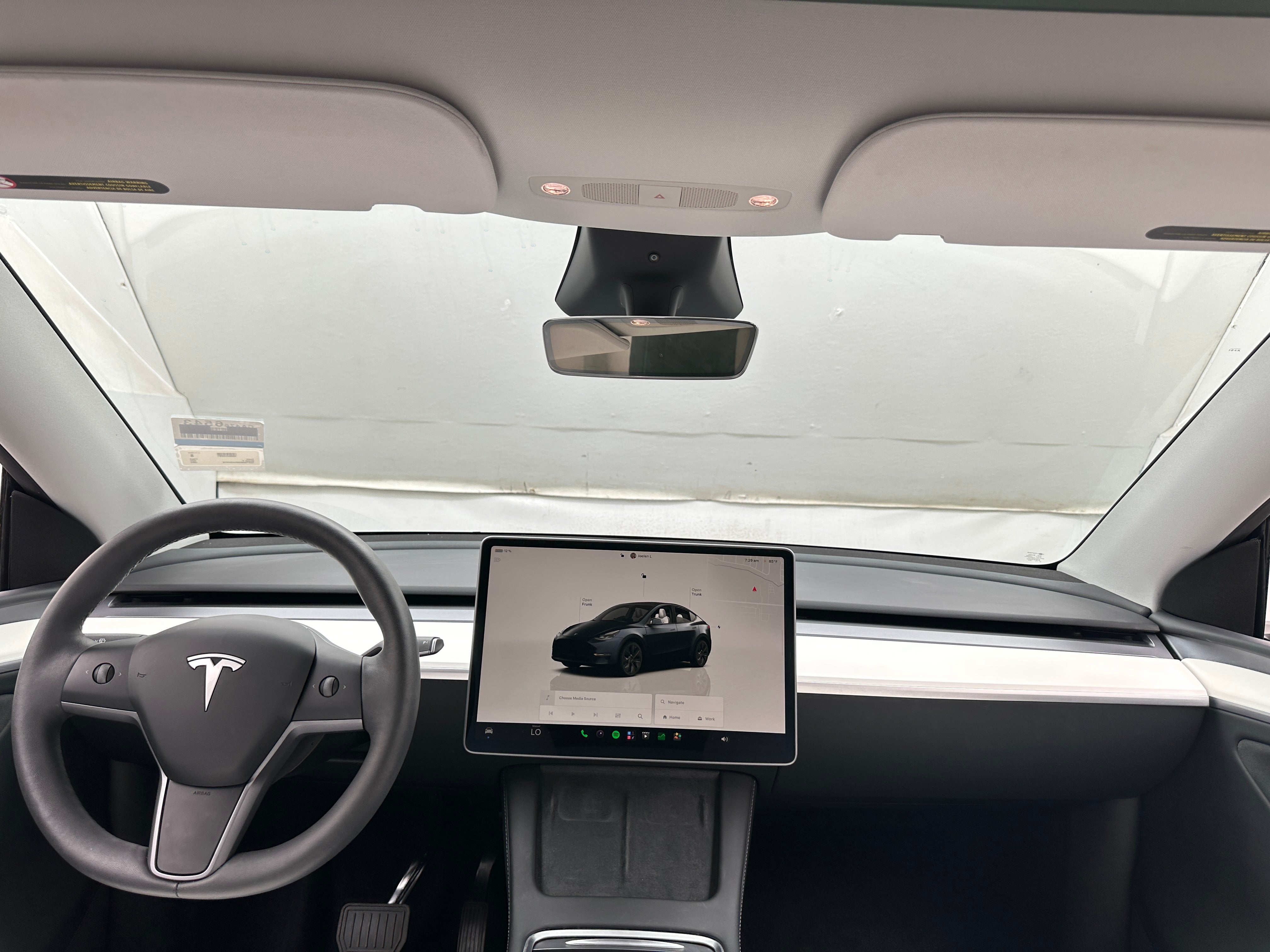 Used 2025 Tesla Model Y Long Range with VIN 7SAYGDED0SA353912 for sale in Auburn, WA