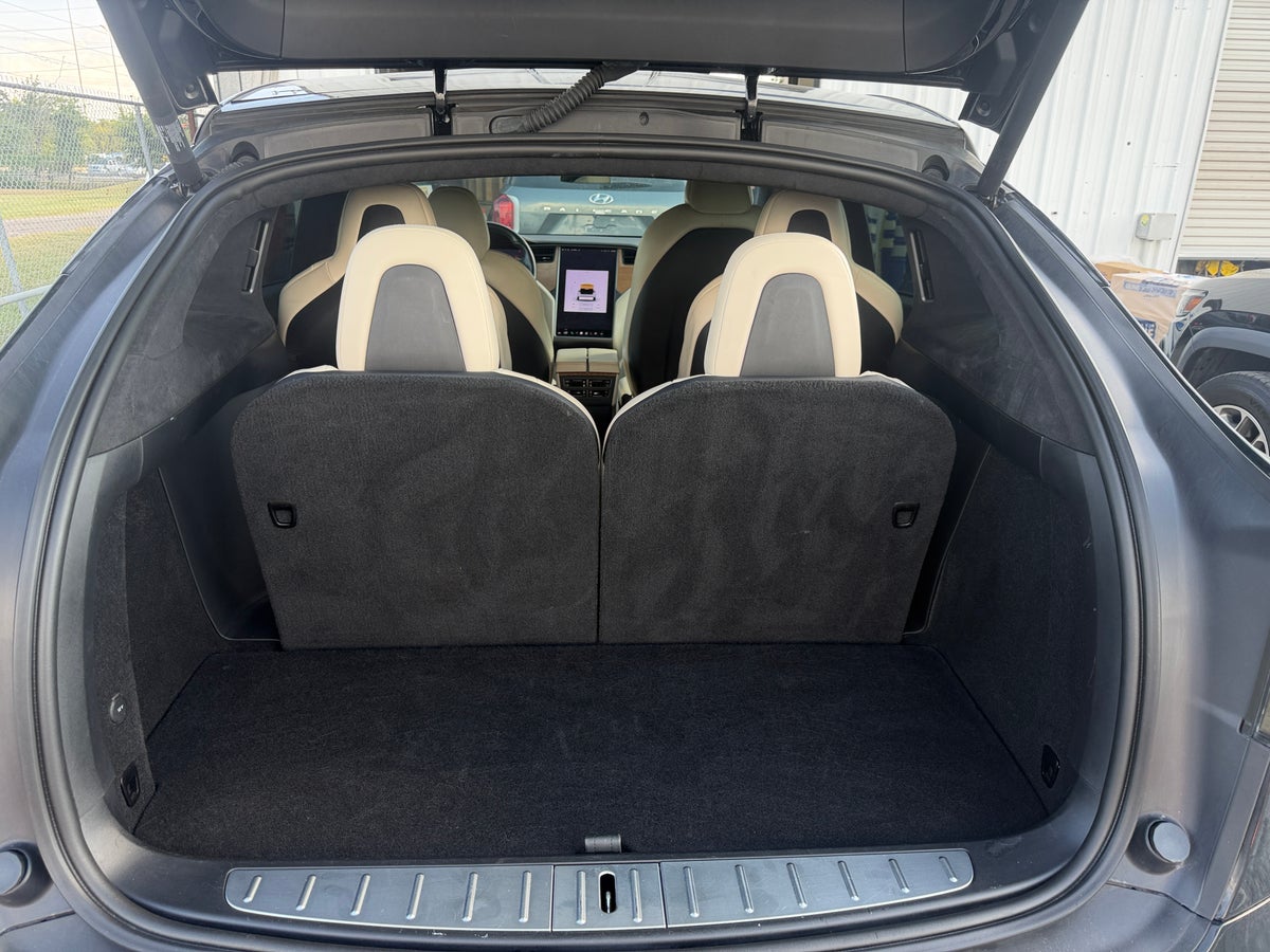 2020 Tesla Model X Performance in Solid Black — photo 2