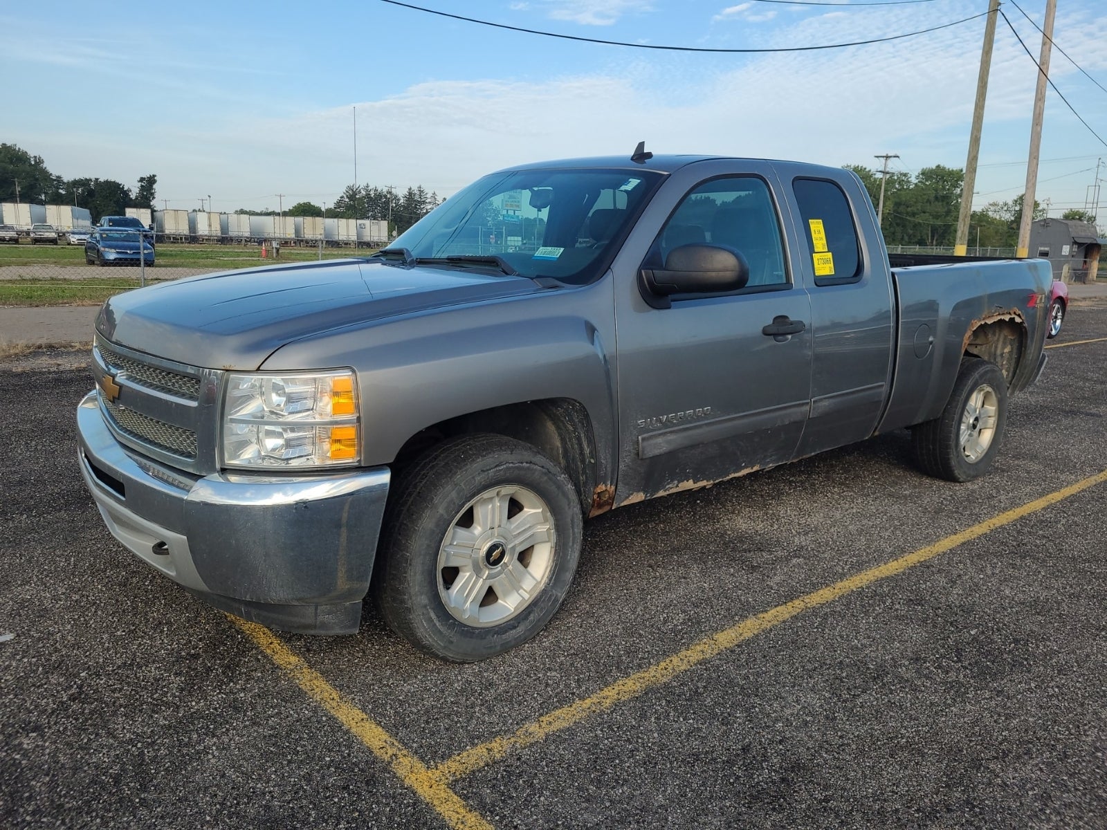 2013 Chevrolet Silverado 1500 4WD Ext Cab 143.5" LT