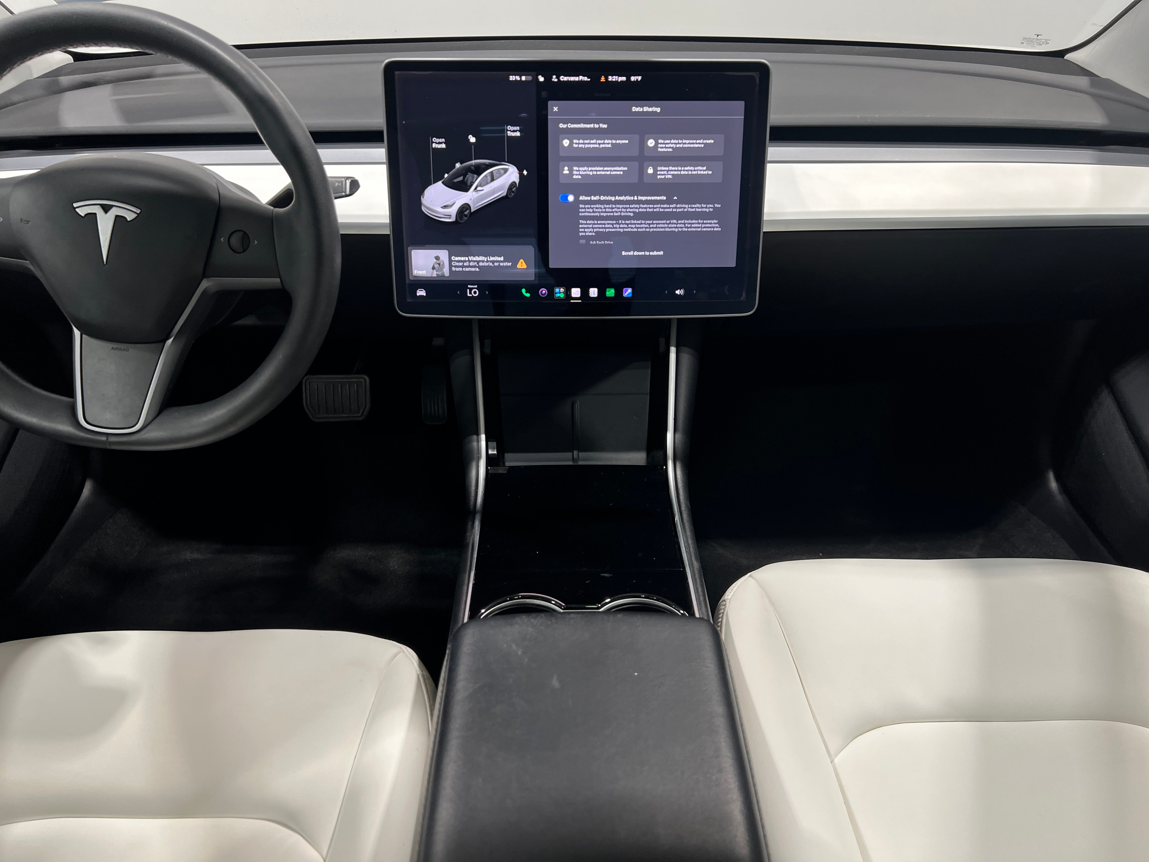Used 2020 Tesla Model 3 Base with VIN 5YJ3E1EA9LF805054 for sale in Auburn, WA