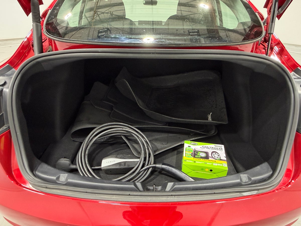 2022 Tesla Model 3 Long Range All-Wheel Drive in Red Multi-coat — photo 2