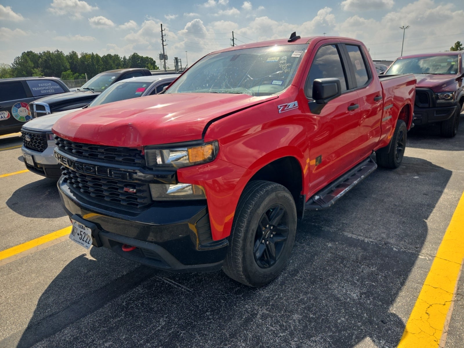 2019 Chevrolet Silverado 1500 4WD Double Cab 147" Custom Trail Boss