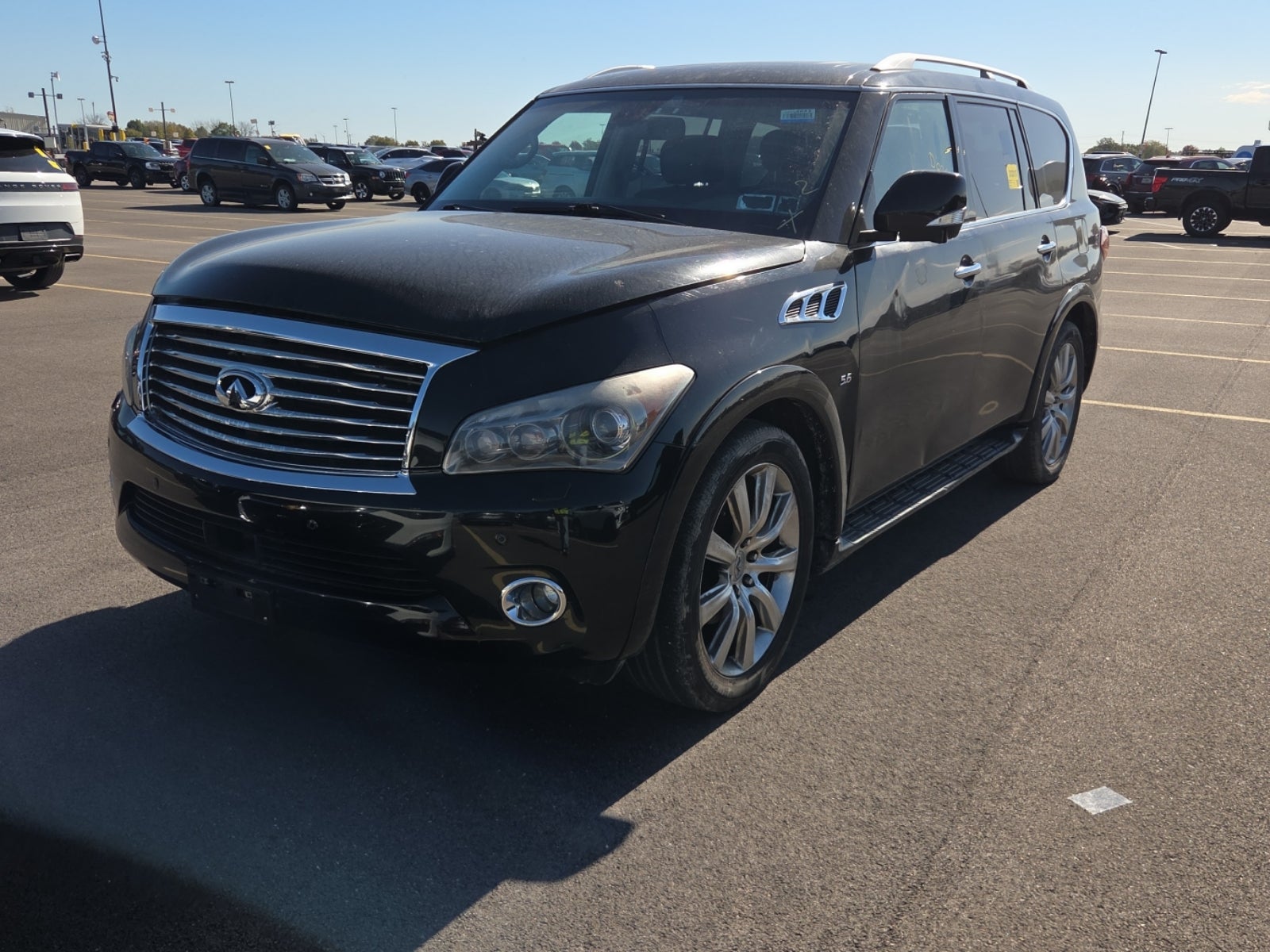 2014 Infiniti QX80 5.6l V8 Di Dohc Cvtcs Base 4d Suv 4WD 4d
