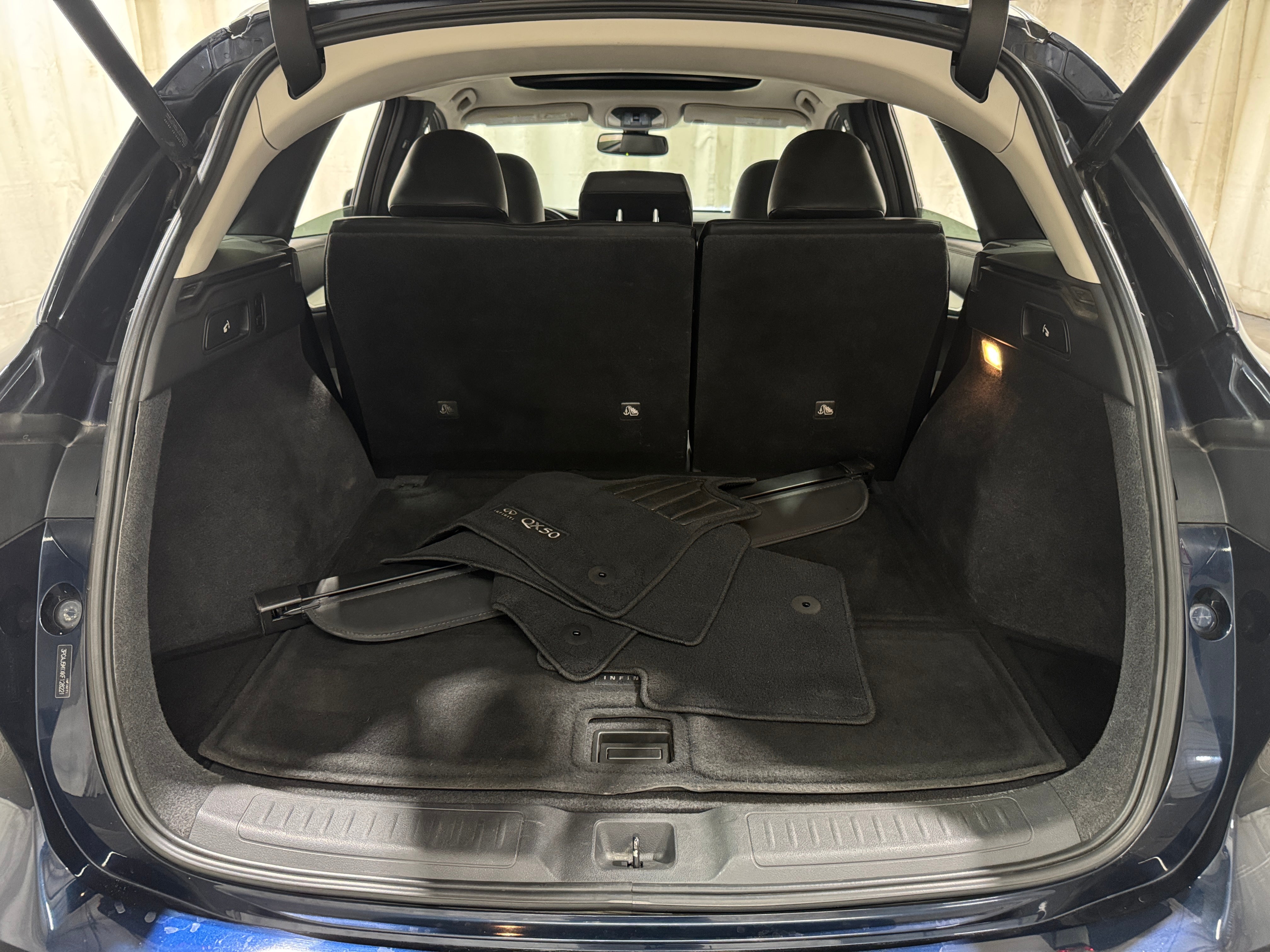 Used 2019 INFINITI QX50 Essential with VIN 3PCAJ5M1XKF128221 for sale in Pewaukee, WI