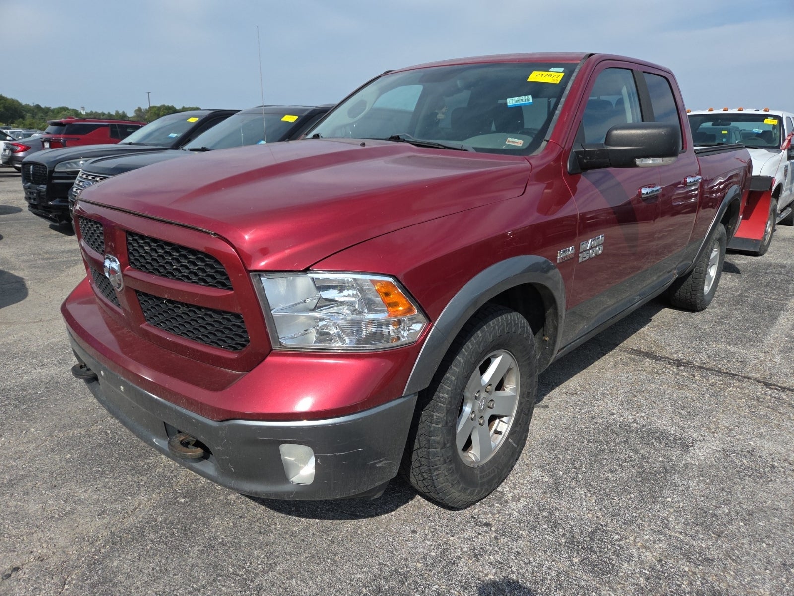 2013 Ram 1500 4WD Quad Cab 140.5" Outdoorsman