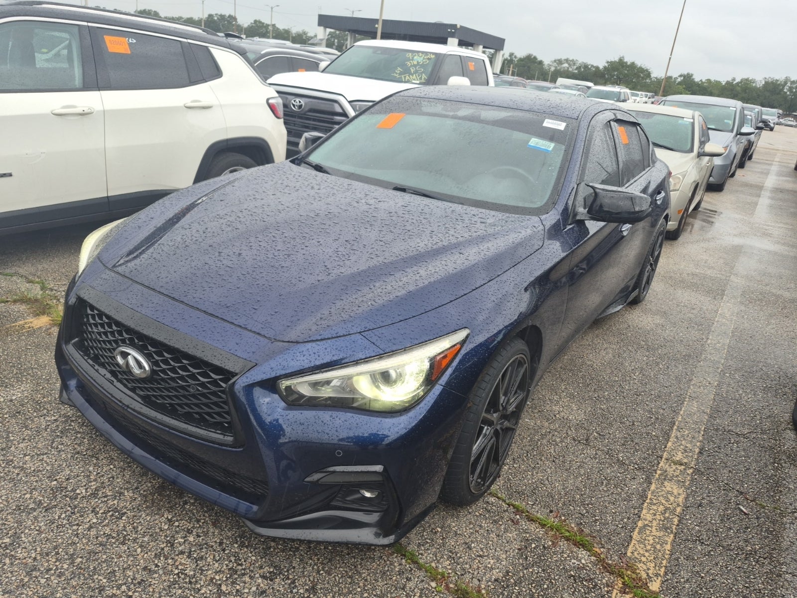 2022 Infiniti Q50 Red Sport 400
